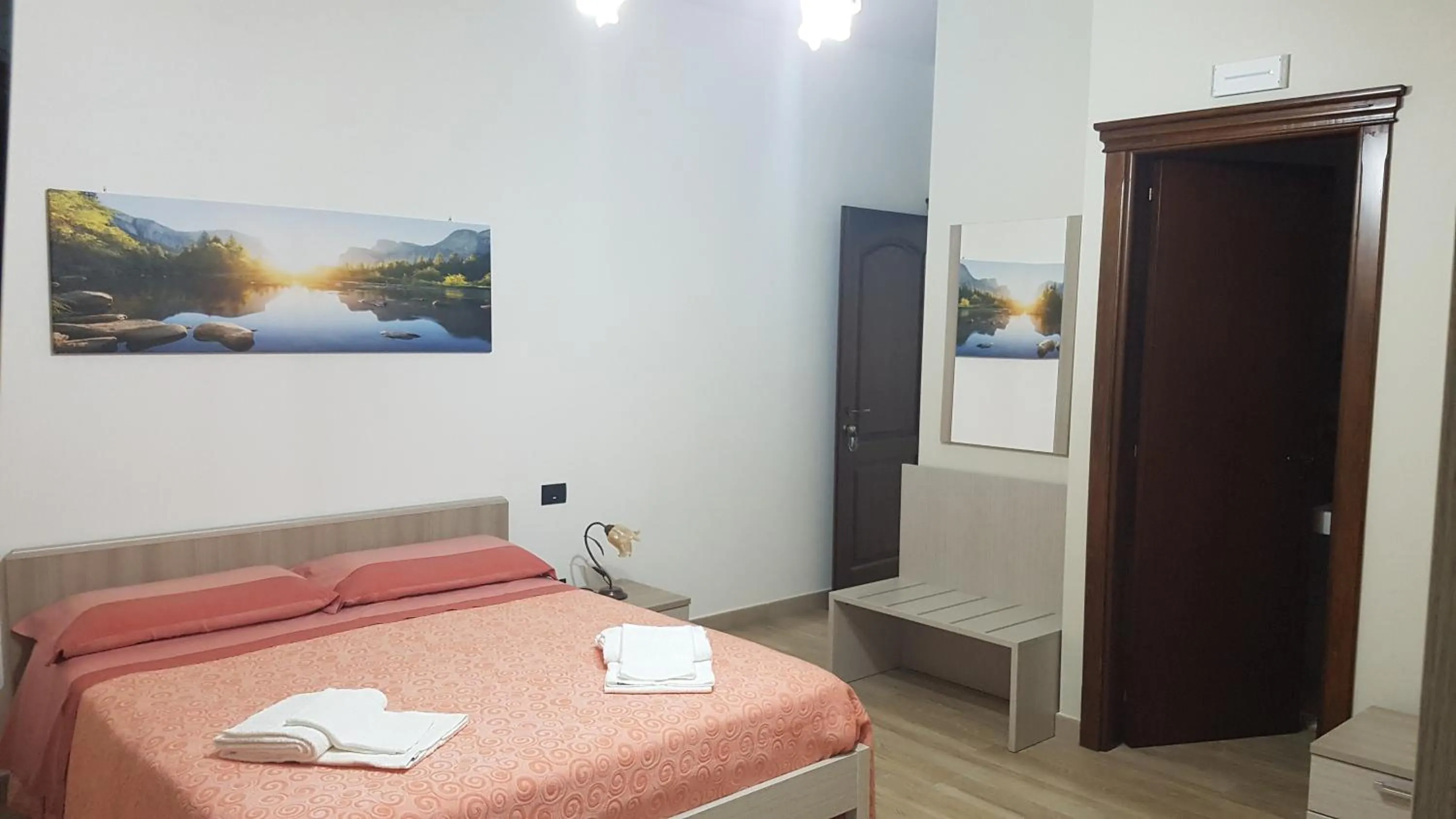 Bedroom, Bed in B&B Villa Eleonora Tropea