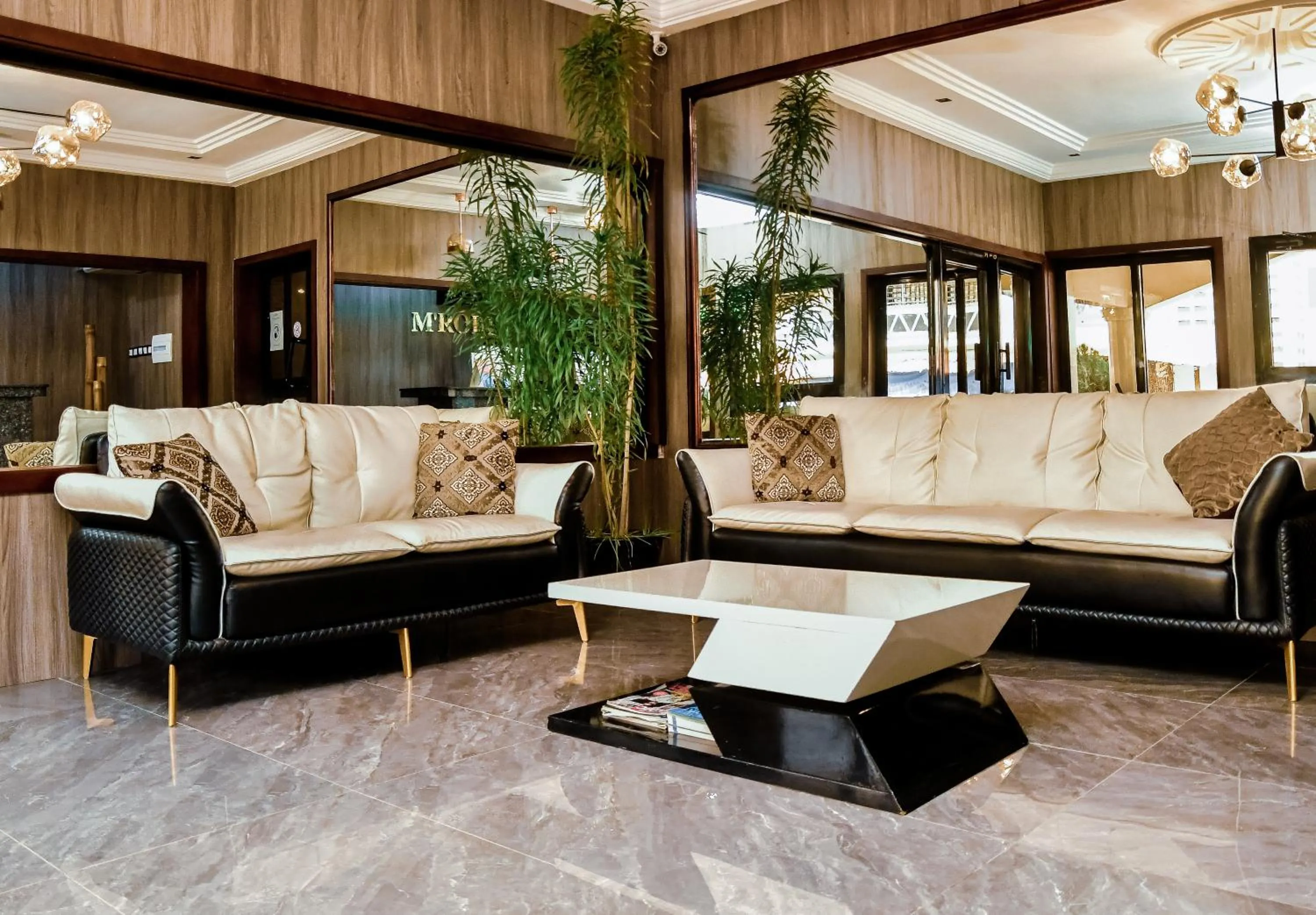 Lobby or reception in Hotel M'Rode