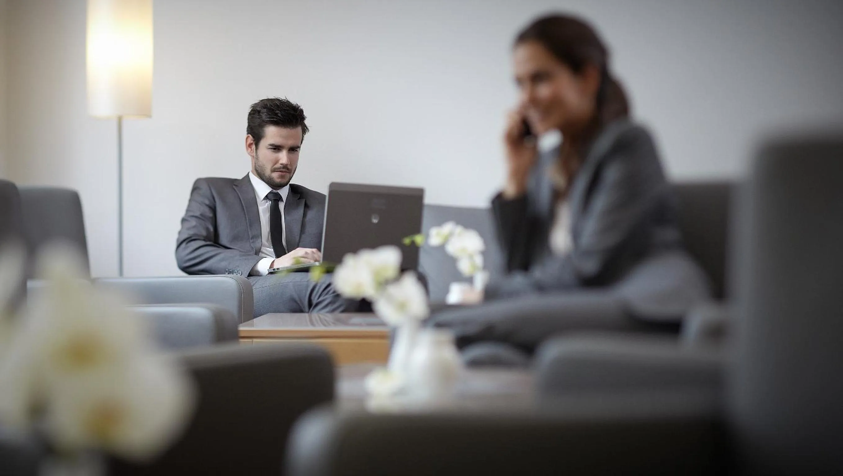 Lobby or reception in bfwhotel und Tagungszentrum