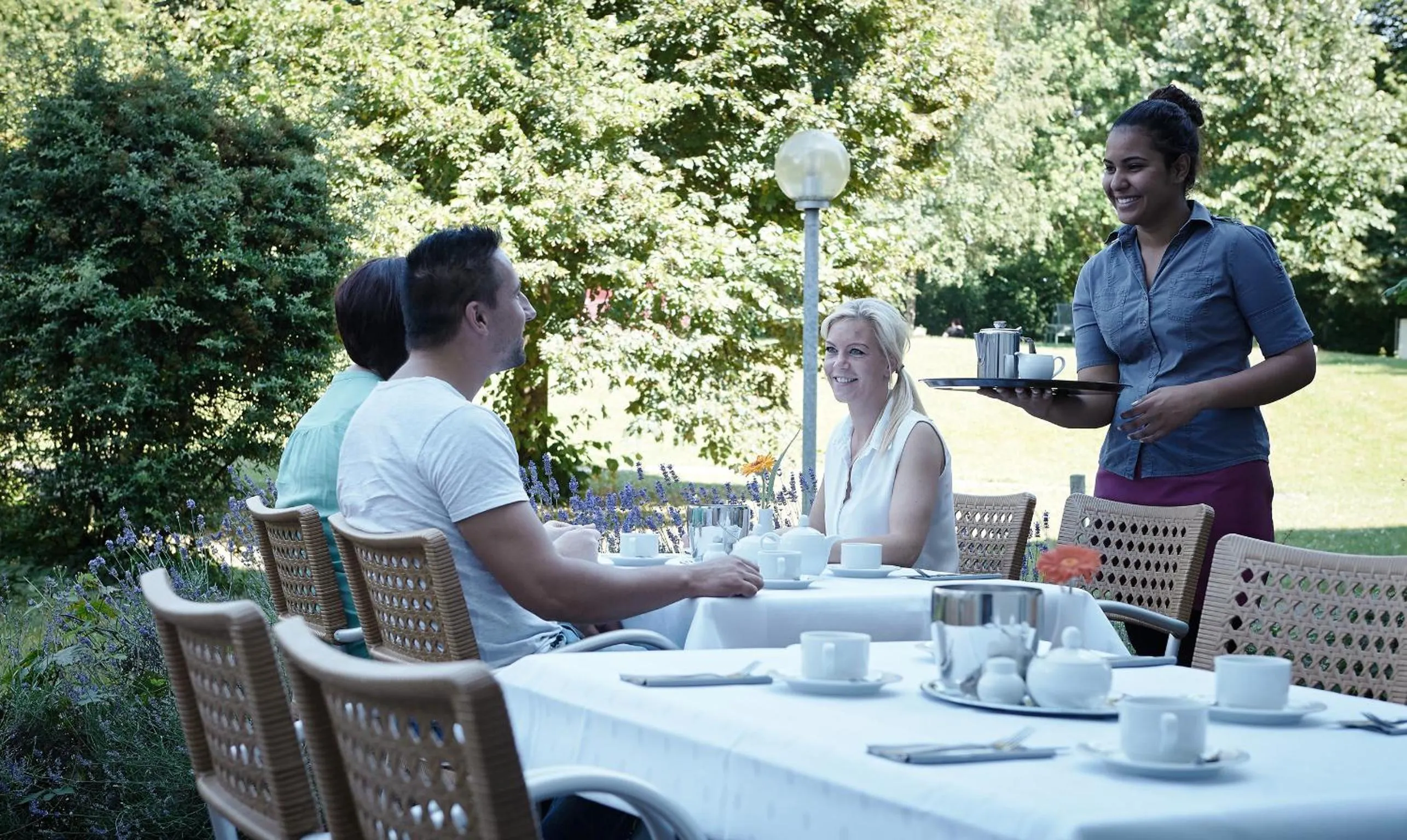 Garden in bfwhotel und Tagungszentrum