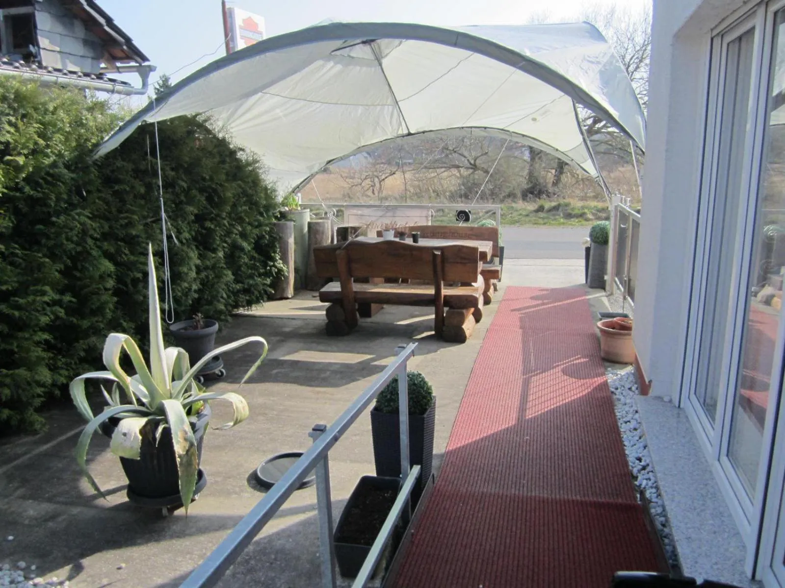 Patio in Boardinghouse Wittenberg