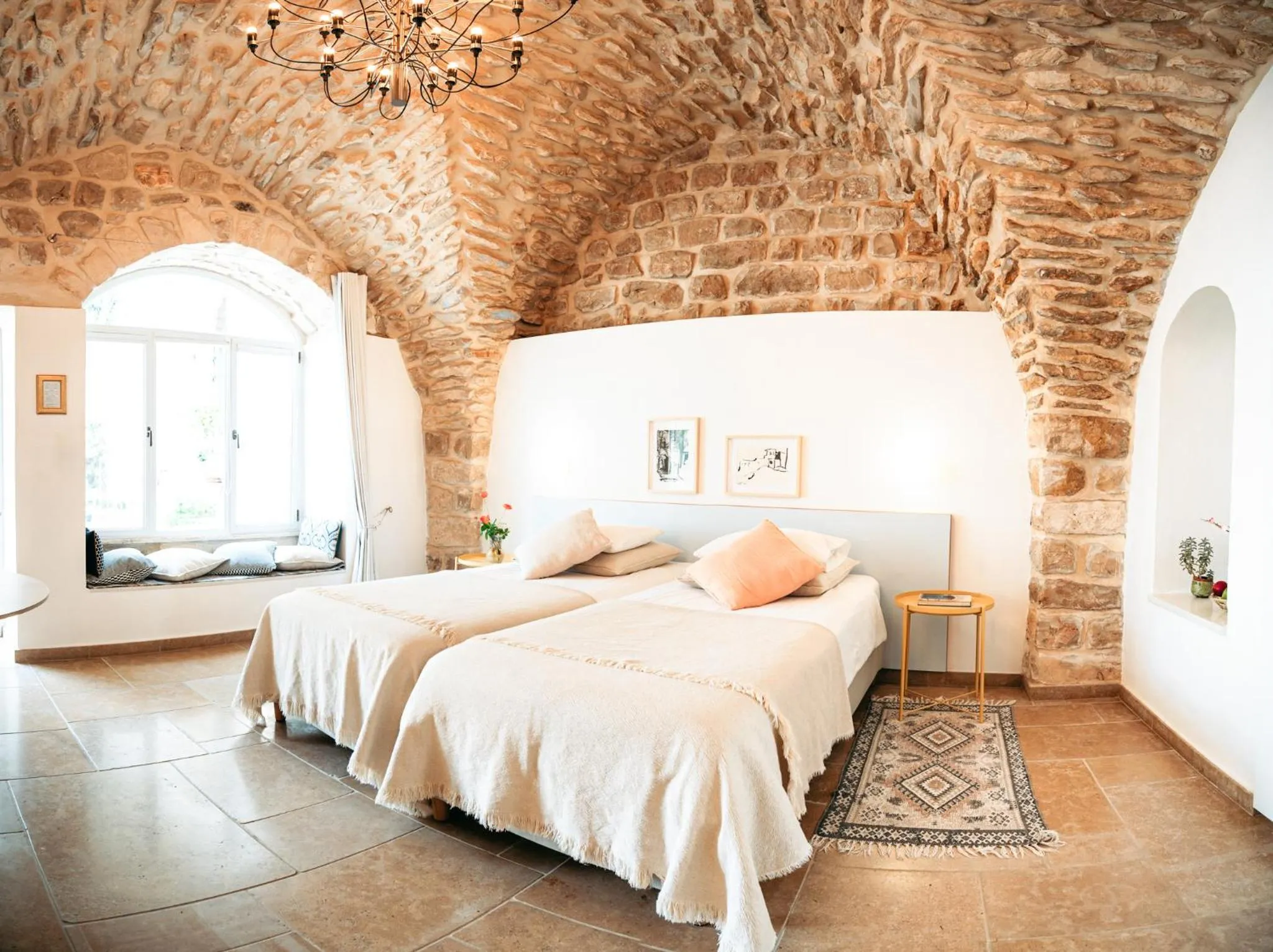 Bed in Azamra Inn Tzfat