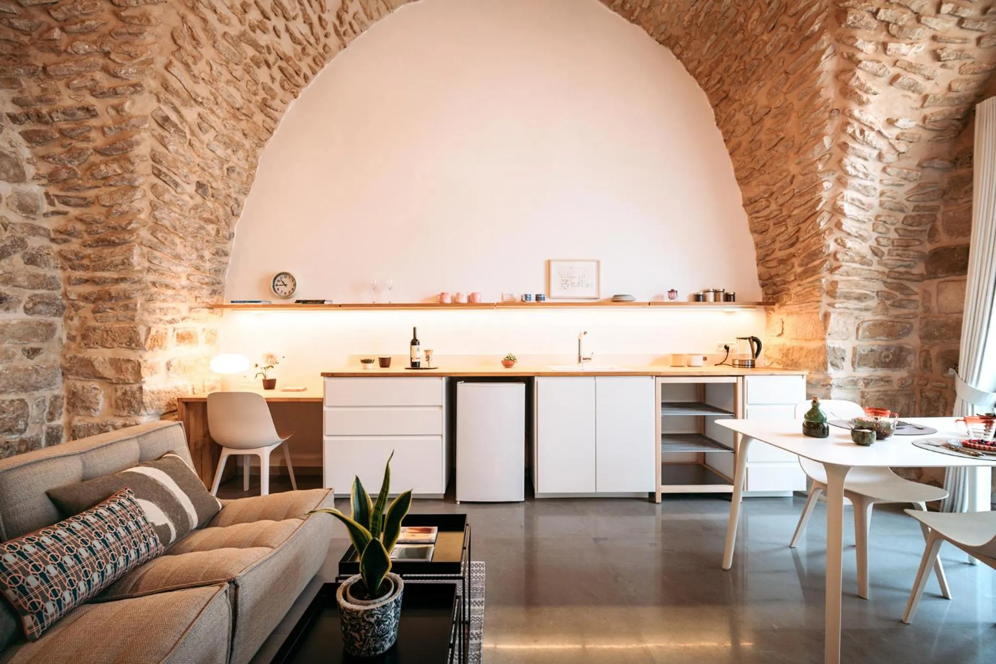 Living room in Azamra Inn Tzfat