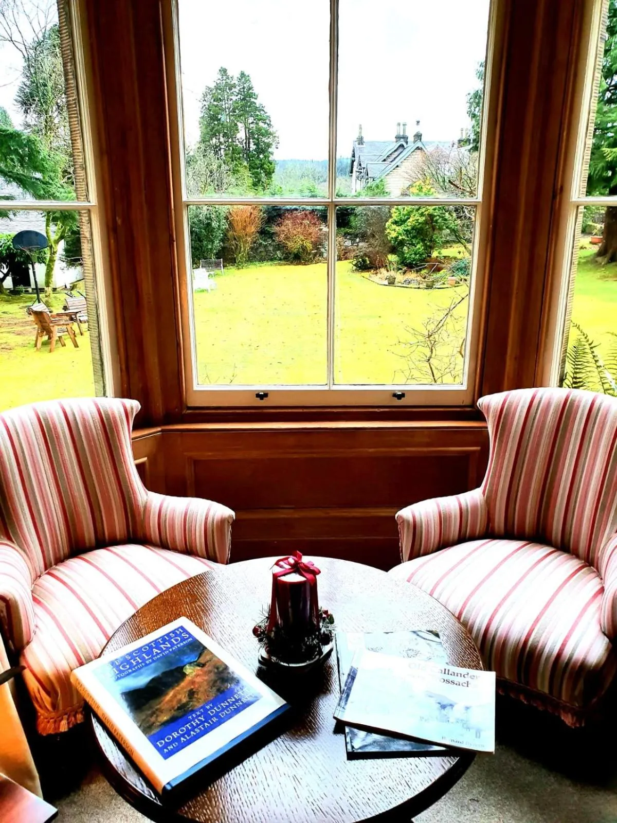 Living room in Lubnaig Guest House