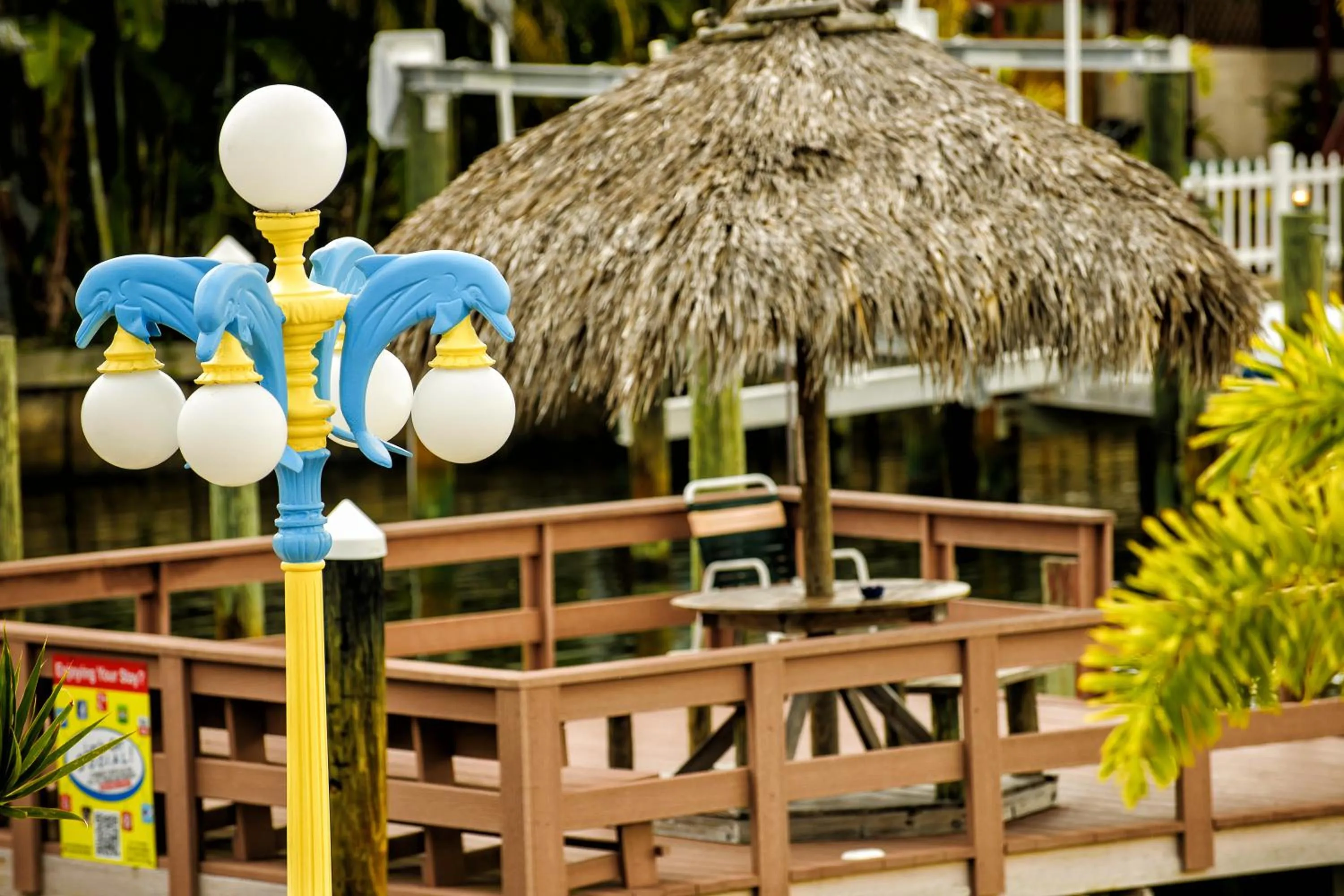 Patio in Bayview Plaza Waterfront Resort