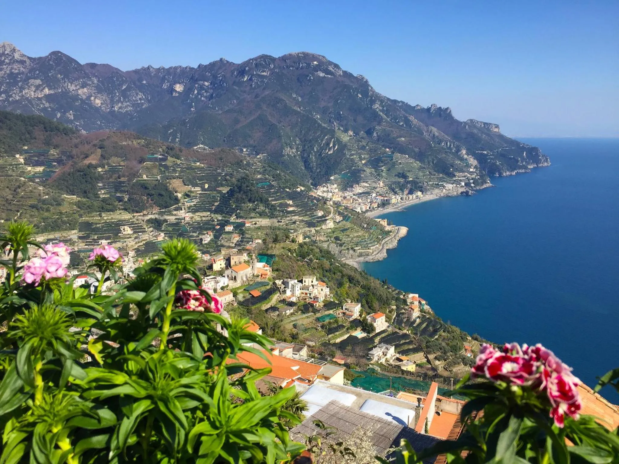 Sea view in Cantina del Casale