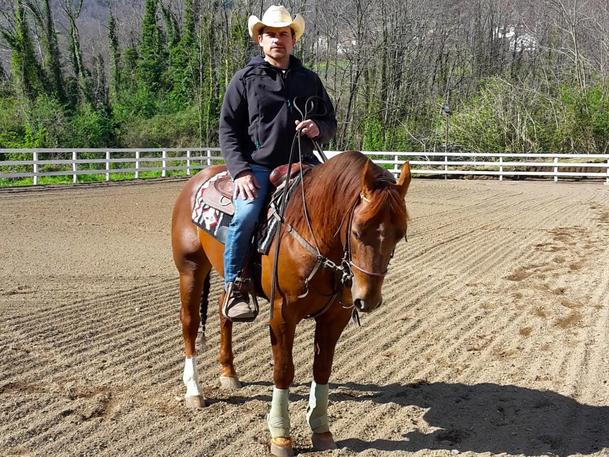 Natural landscape in Cantina del Casale