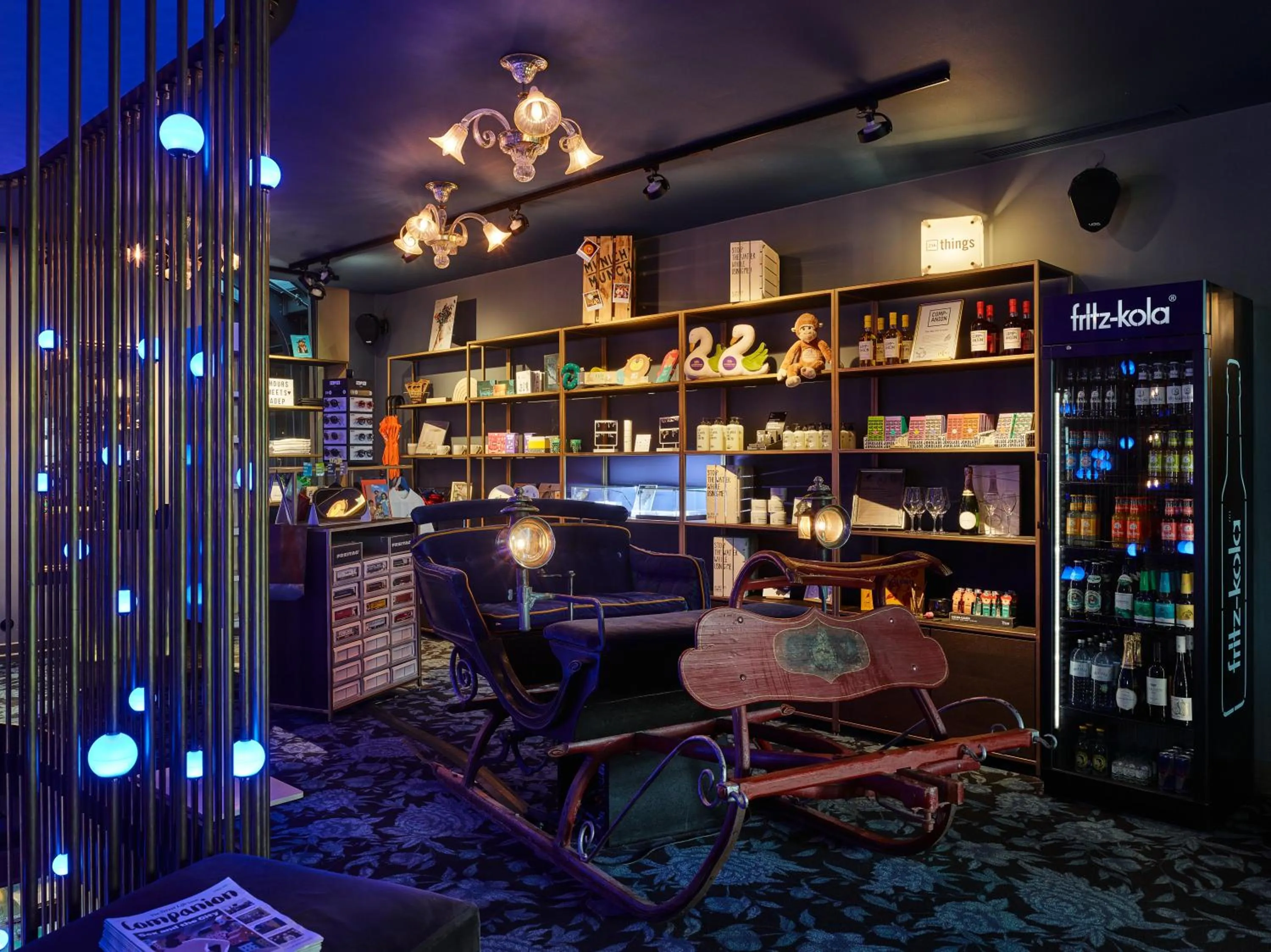 Food and drinks in 25hours Hotel The Royal Bavarian