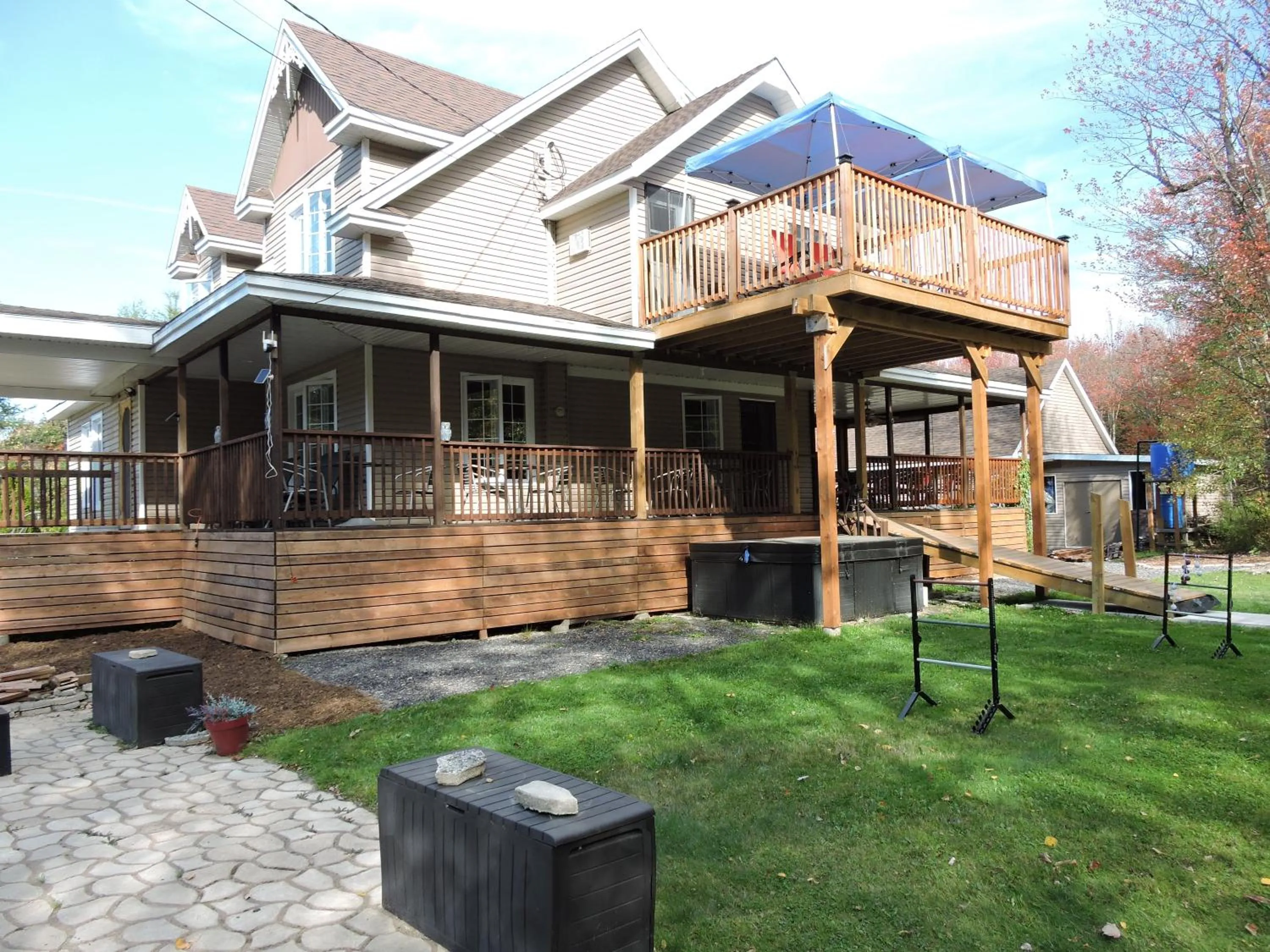 Property building in Gite Passion et Tendresse B&B