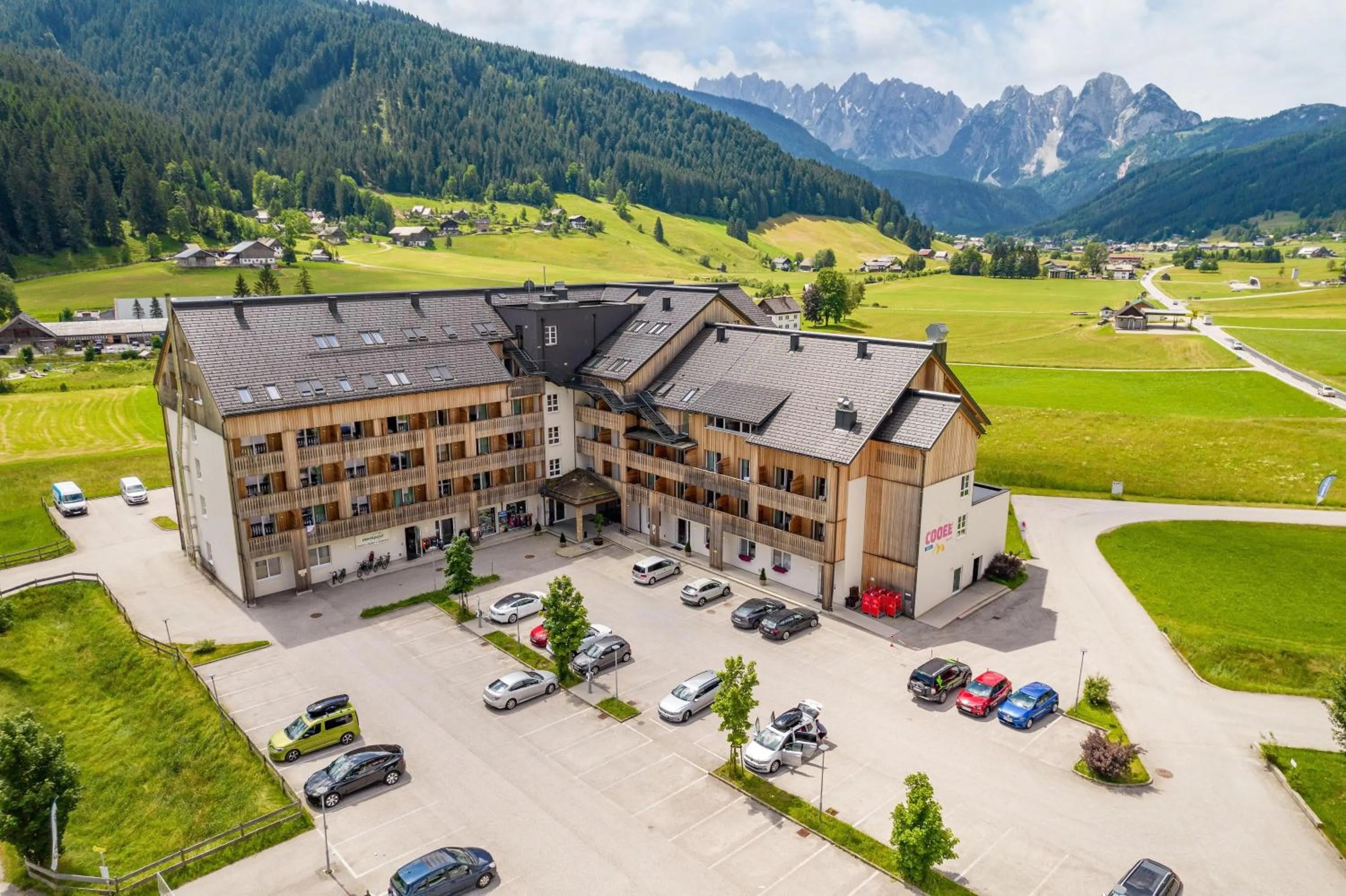 Bird's eye view in COOEE alpin Hotel Dachstein
