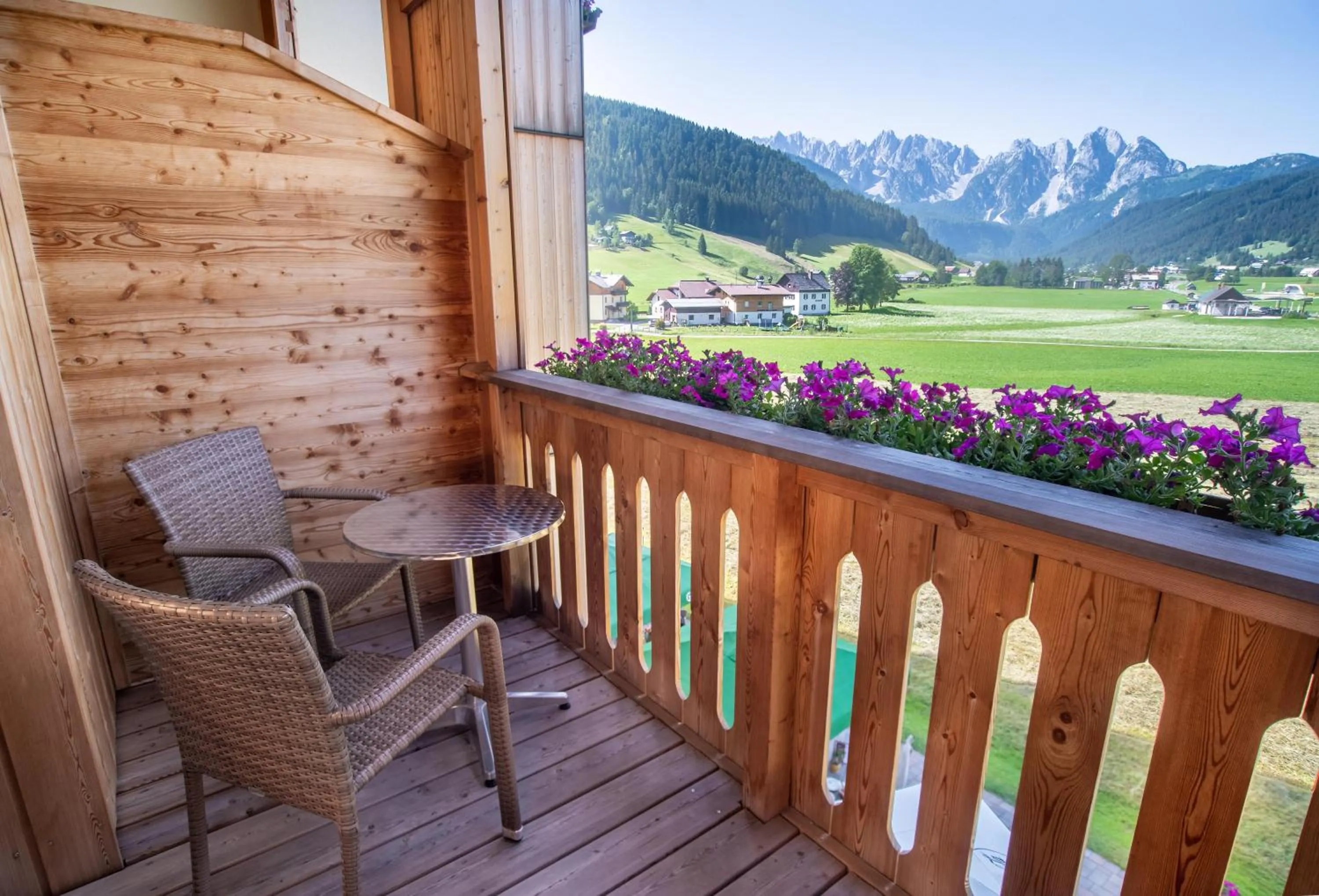 View (from property/room) in COOEE alpin Hotel Dachstein