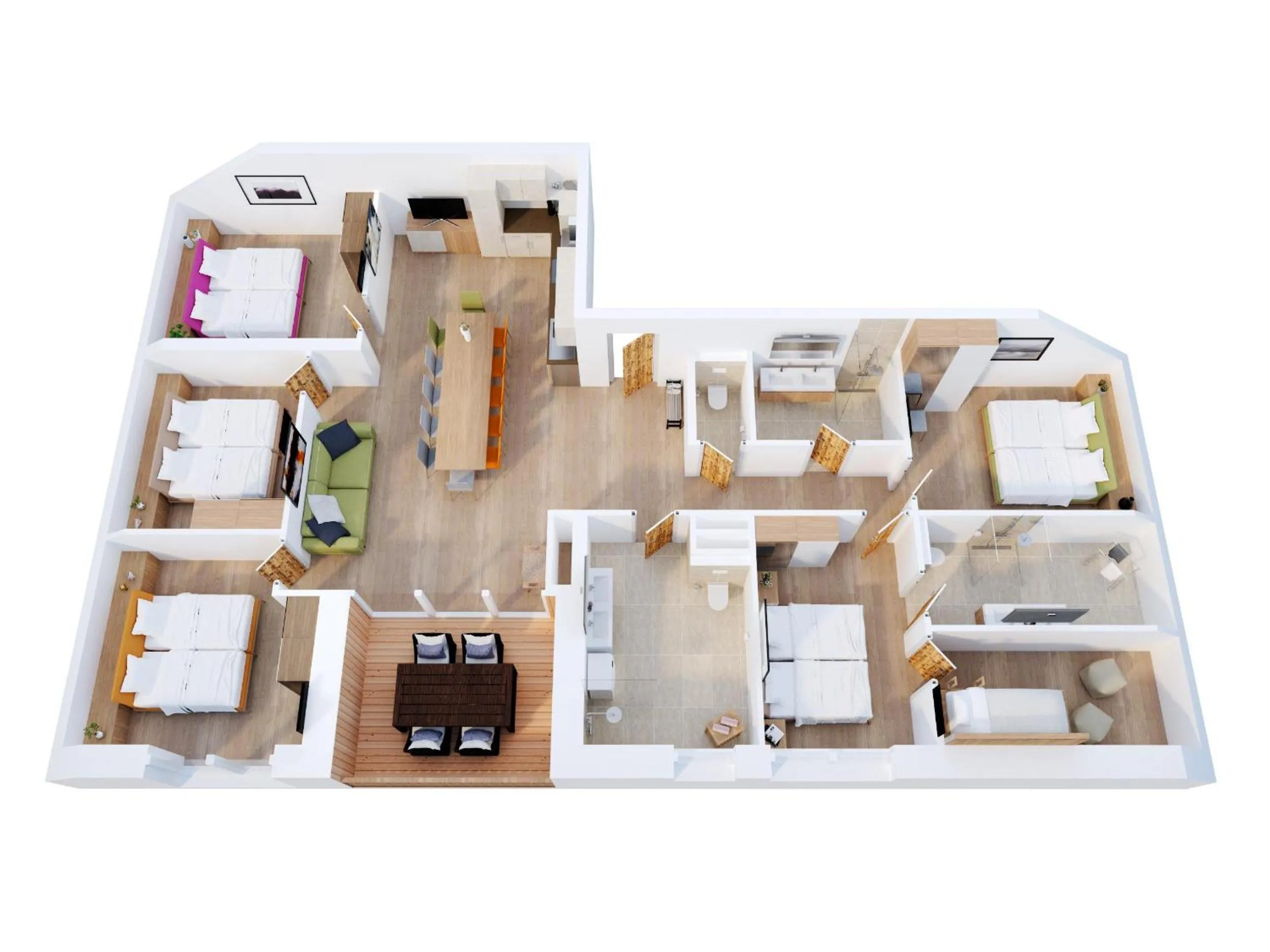 Photo of the whole room in COOEE alpin Hotel Dachstein