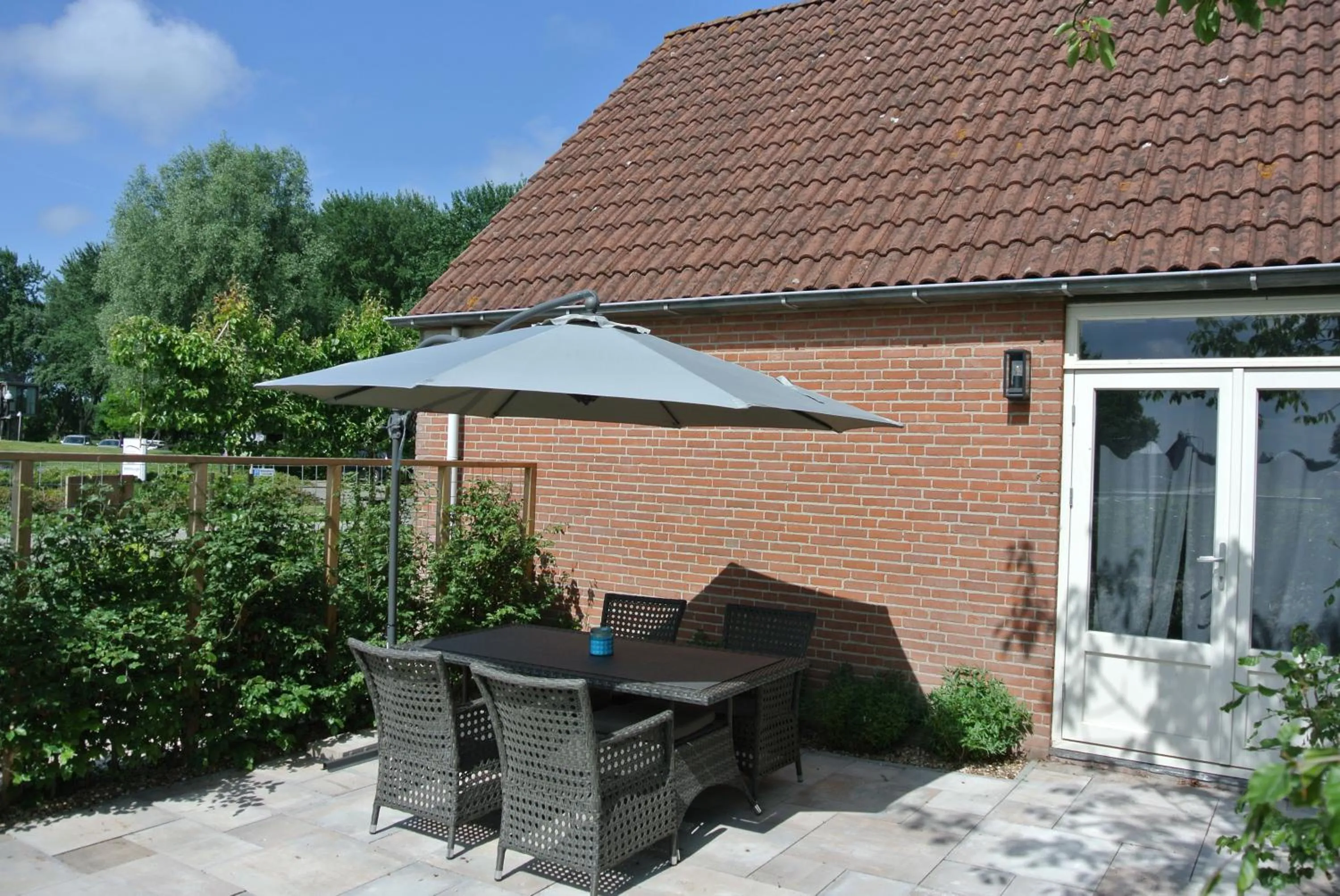 Garden in B&B Veers Buuten