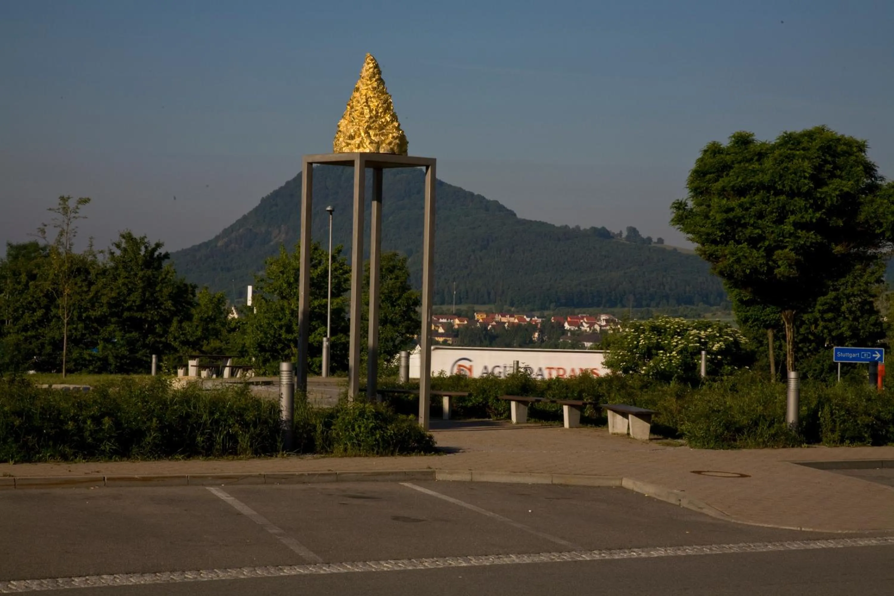 Mountain view in Hotel Hegau