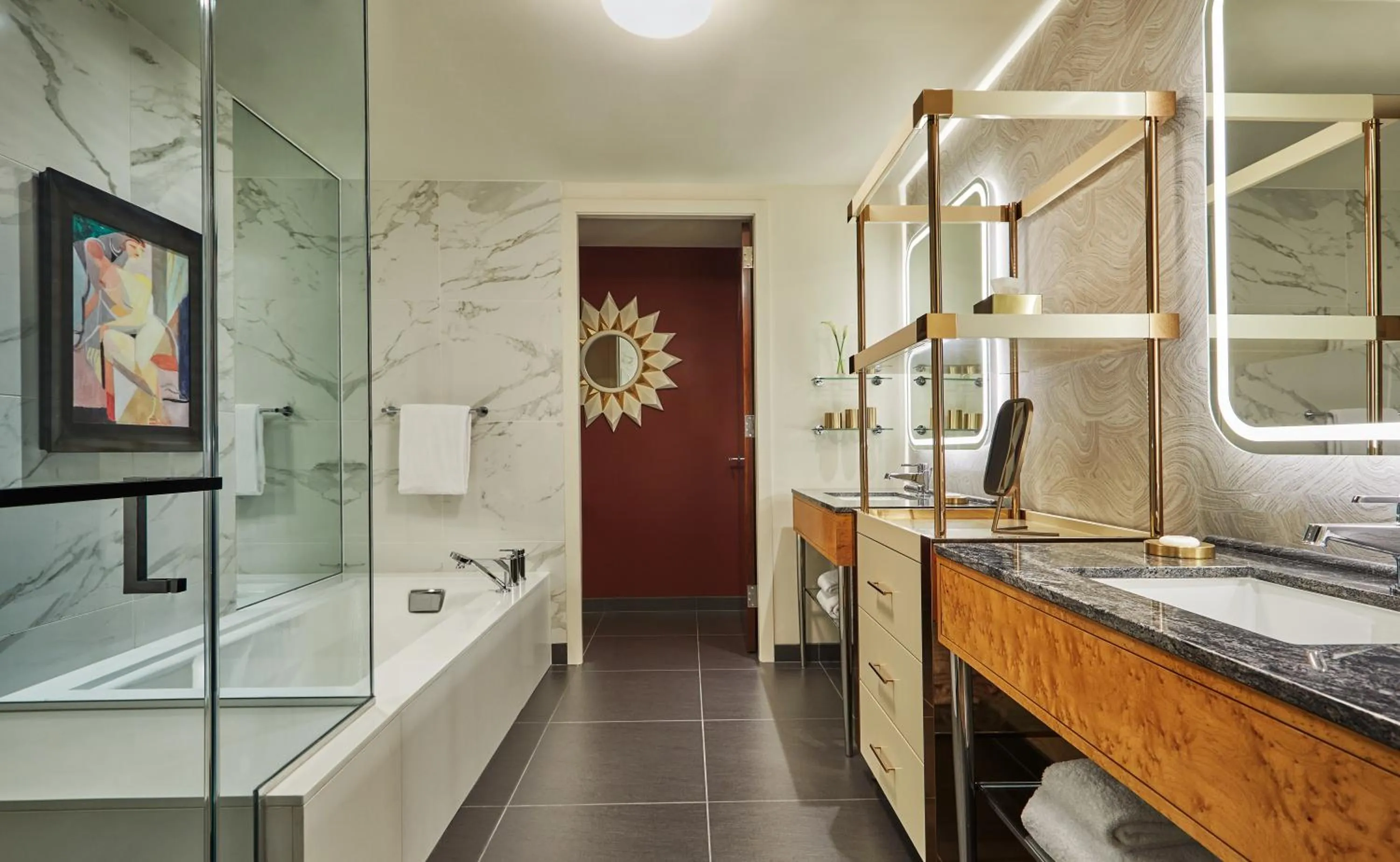 Bathroom in Viceroy Chicago