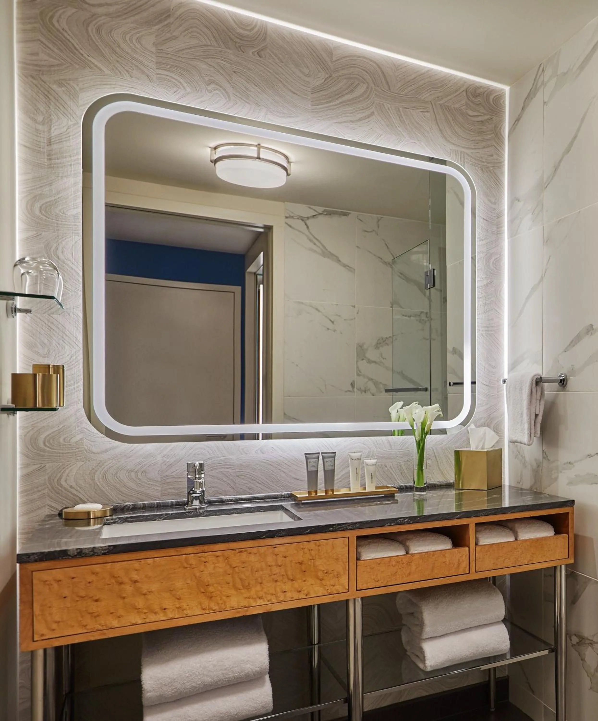 Bathroom in Viceroy Chicago