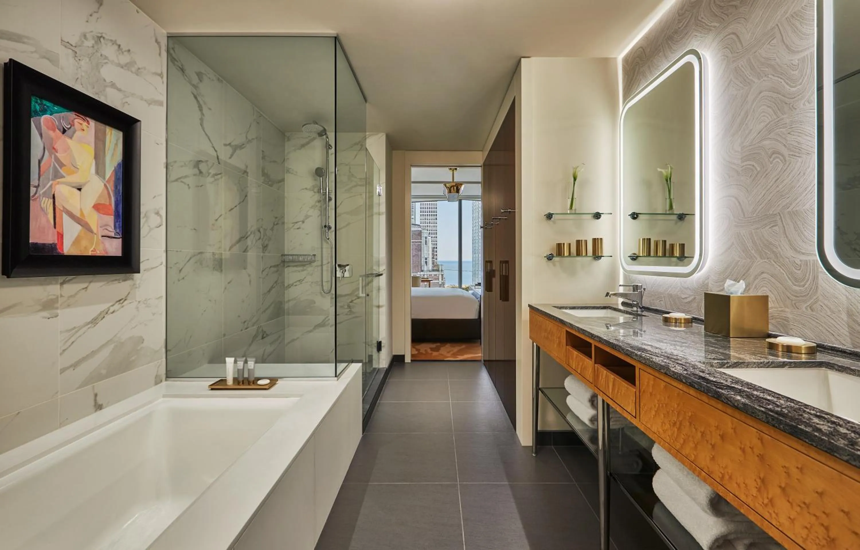 Bathroom in Viceroy Chicago