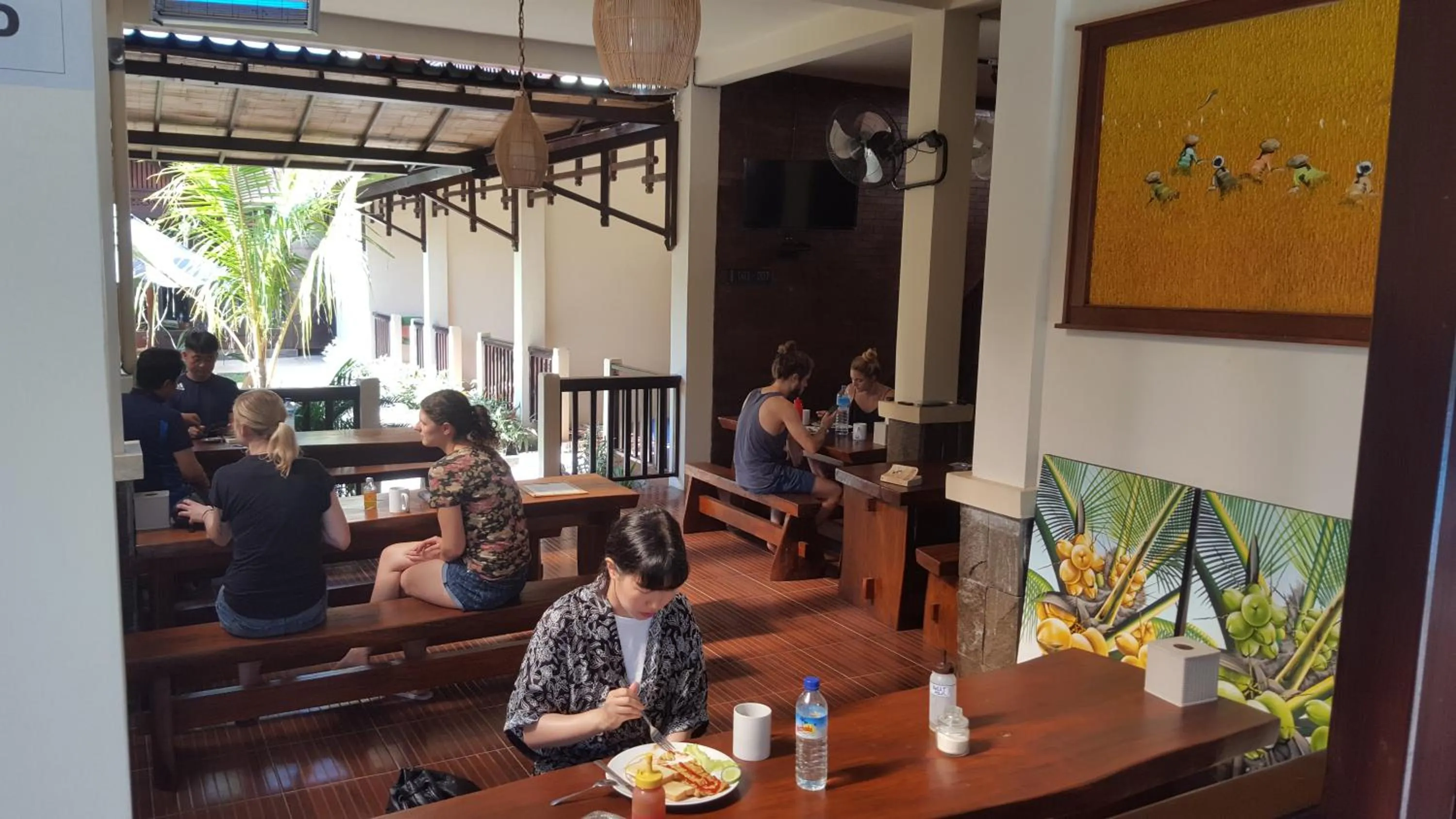 Breakfast in Gili Buana Hostel & Backpackers Gili Air