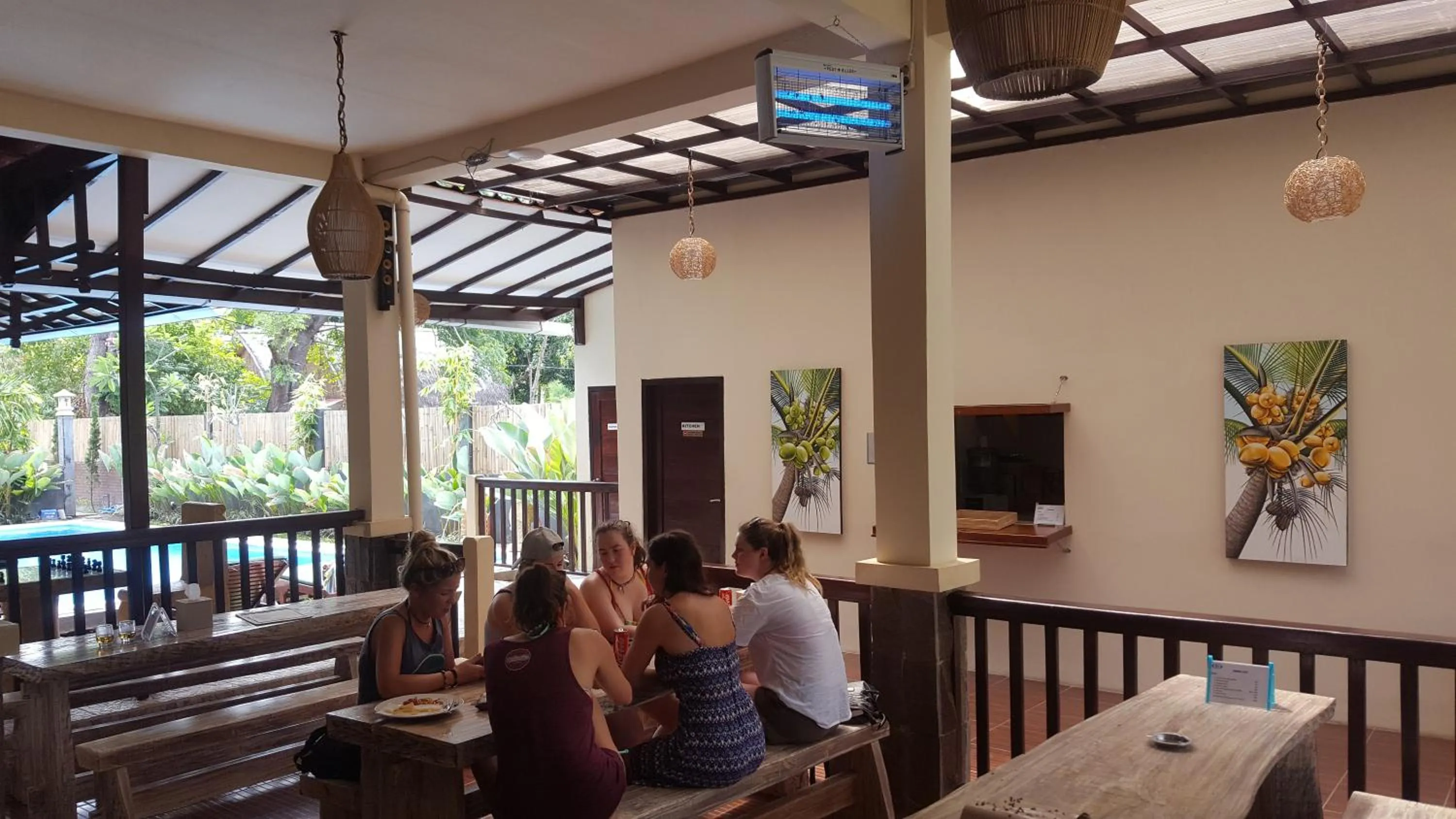 Breakfast in Gili Buana Hostel & Backpackers Gili Air
