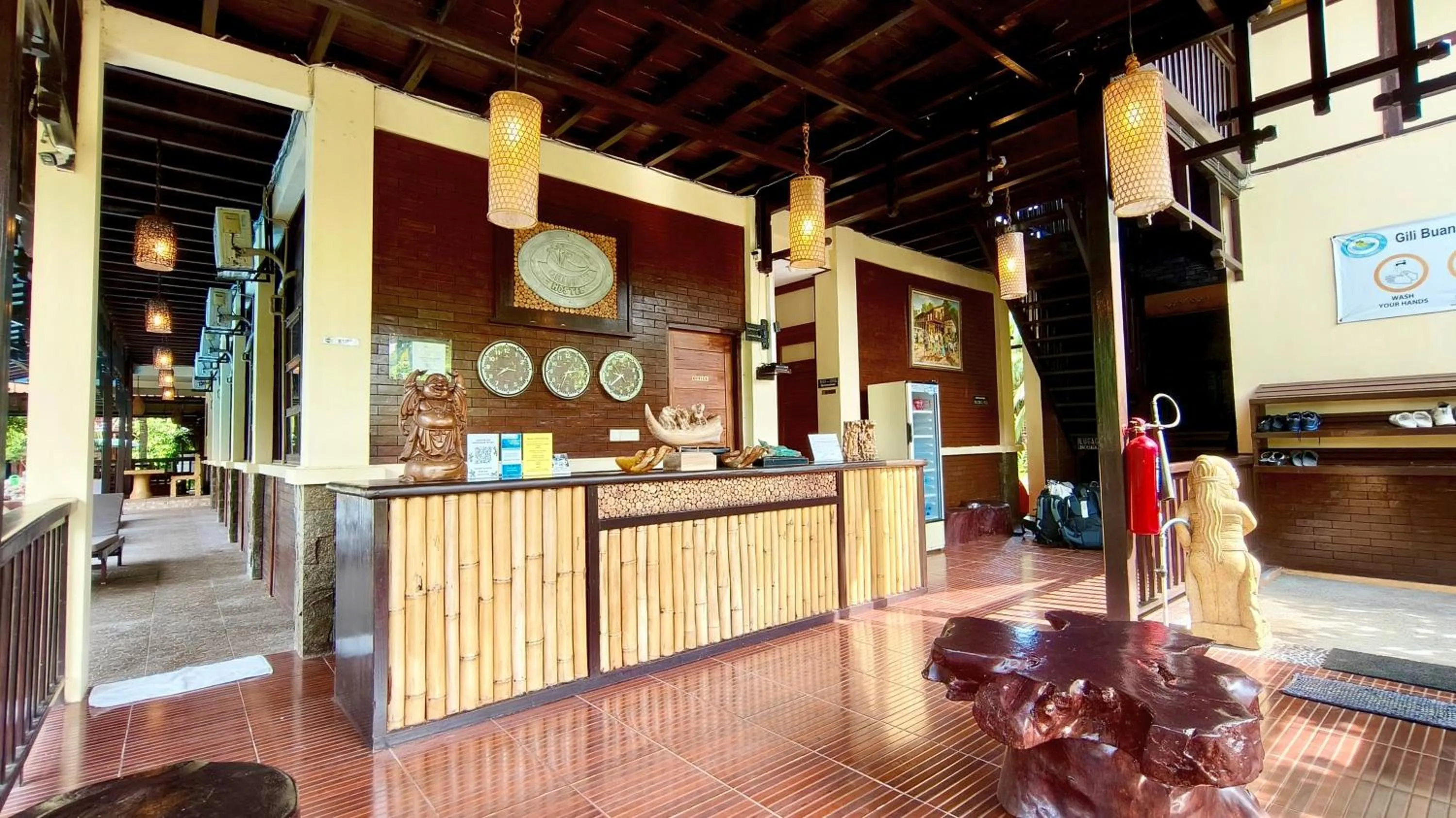 Lobby or reception in Gili Buana Hostel & Backpackers Gili Air