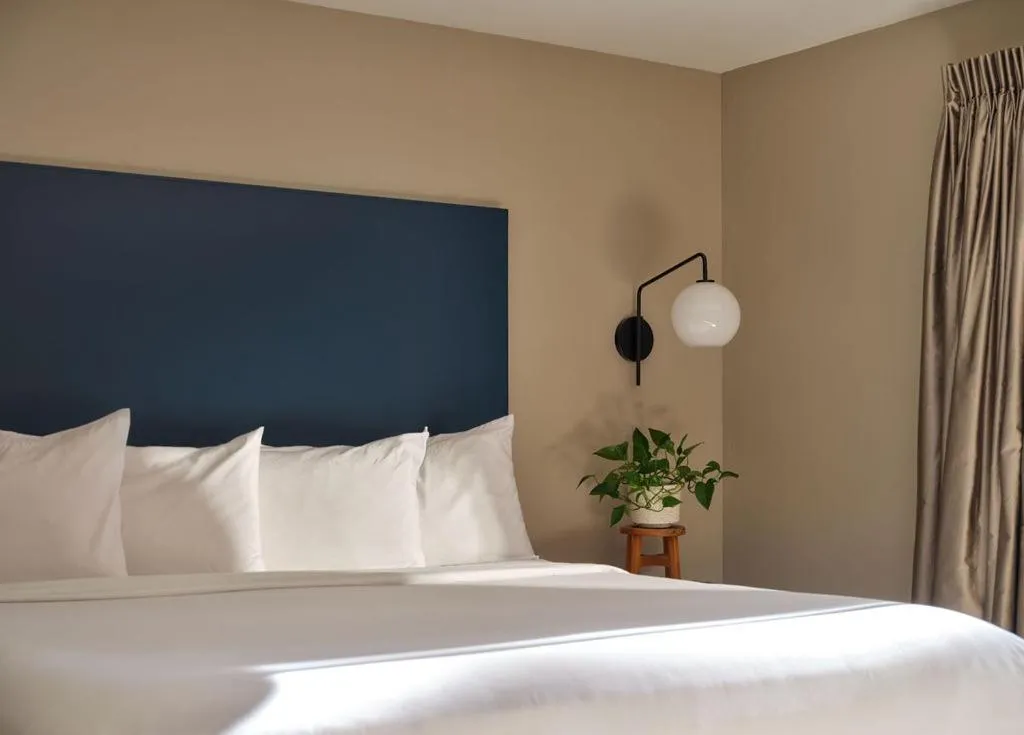 Bed in Black Bear Lodge