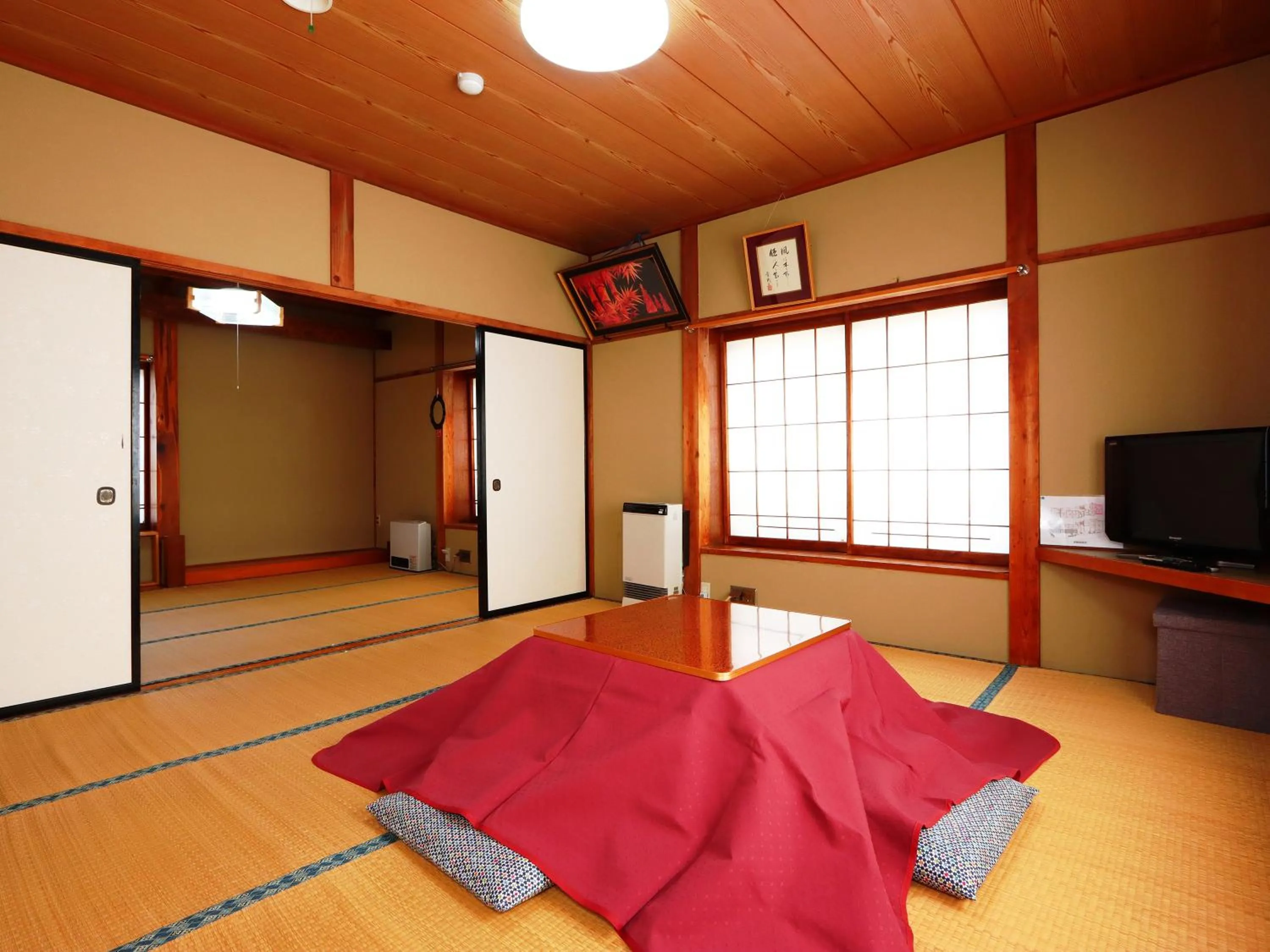 Photo of the whole room, Bed in Minshuku Kojima