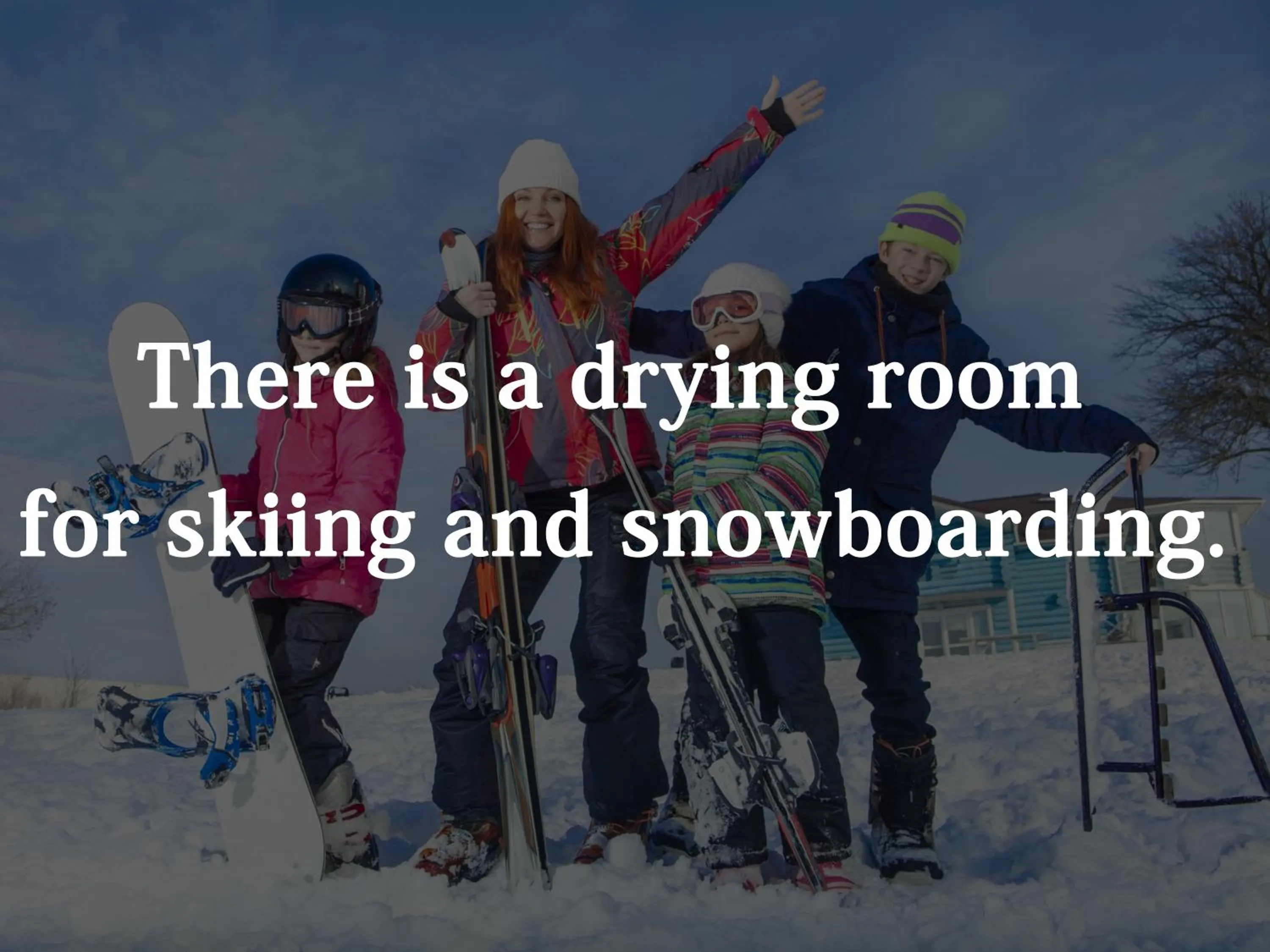 Skiing in Minshuku Kojima