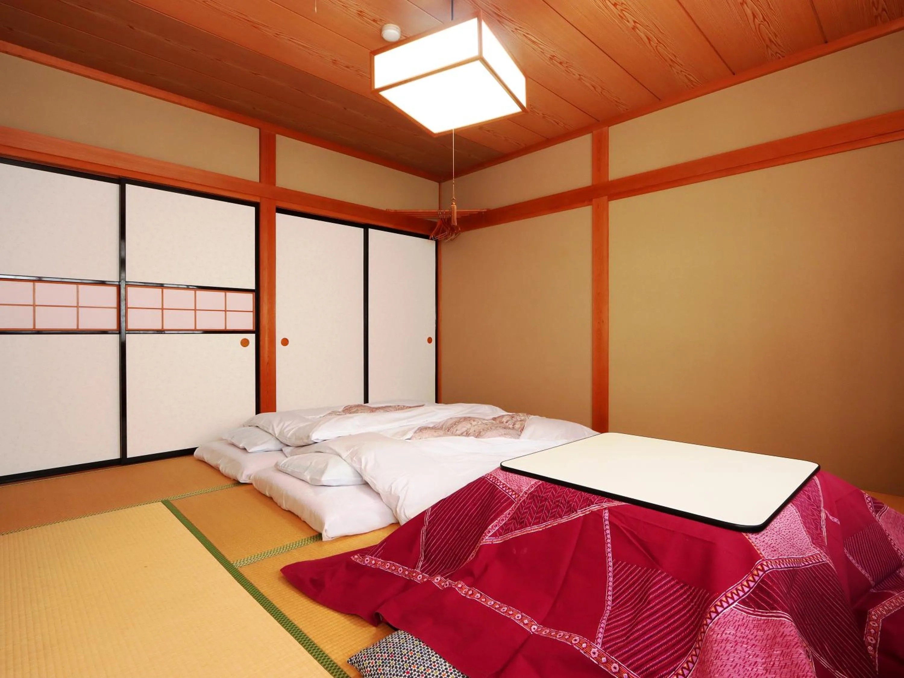 Photo of the whole room, Bed in Minshuku Kojima