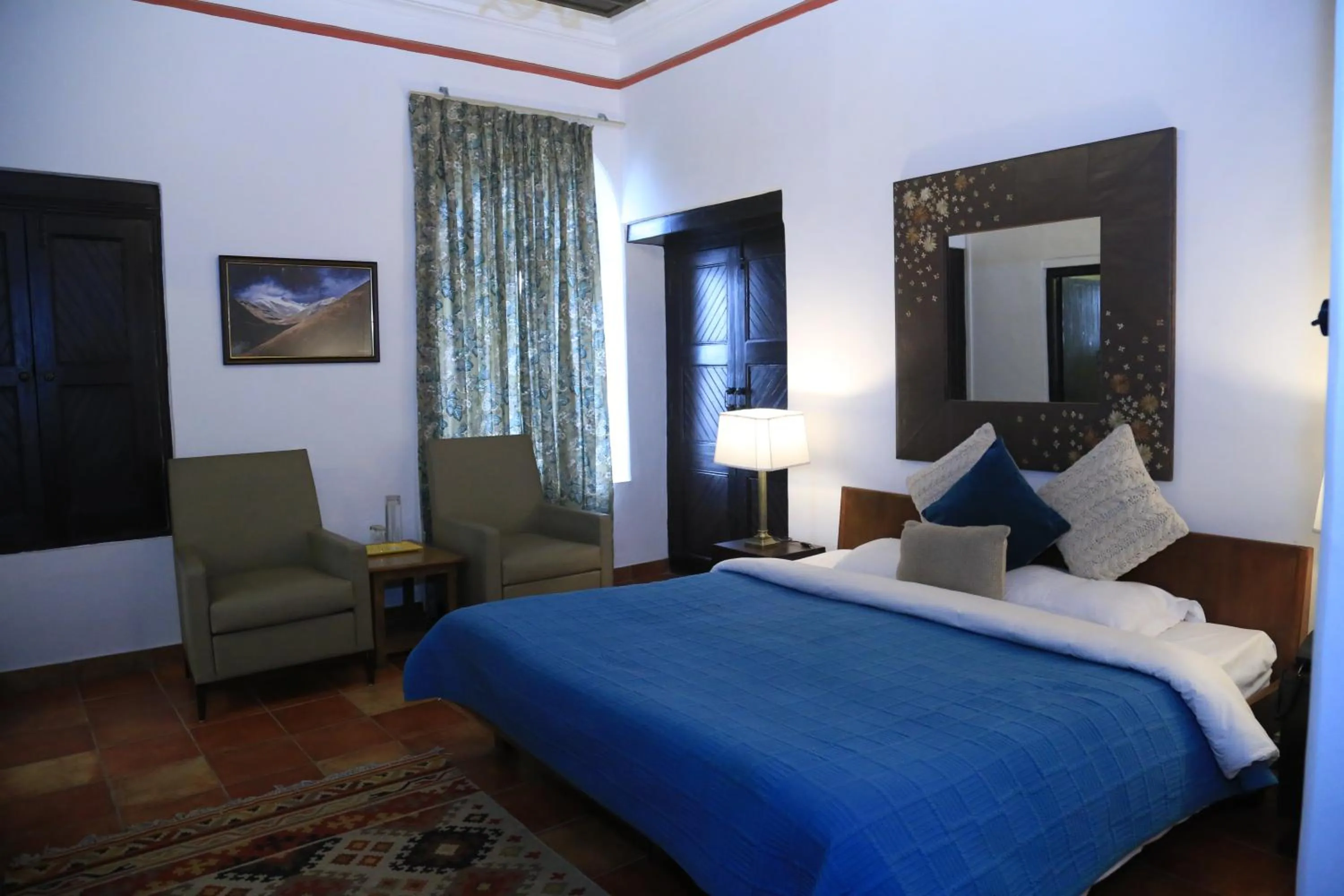 Bedroom, Bed in Raghu Vilas