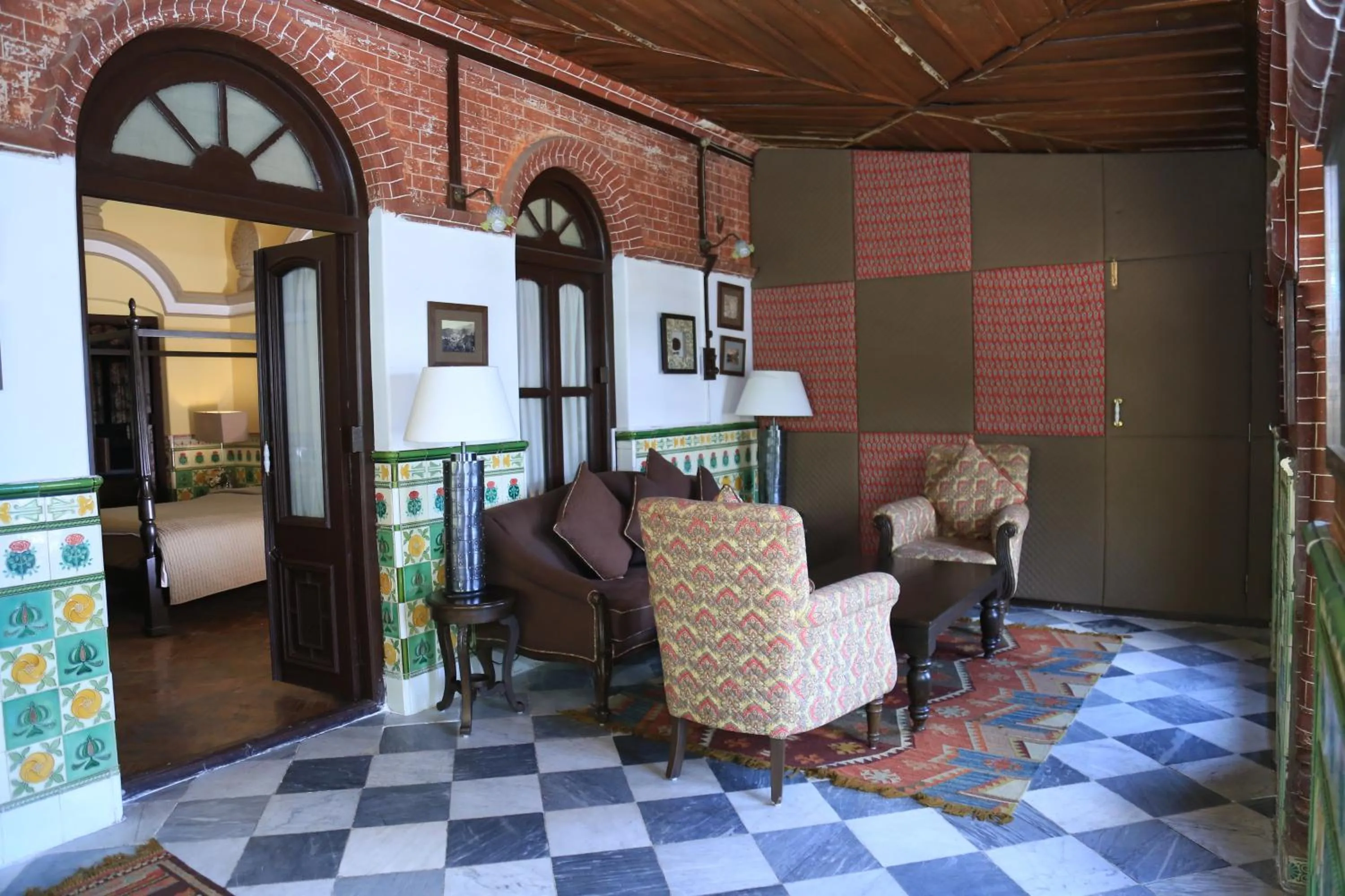 Living room in Raghu Vilas