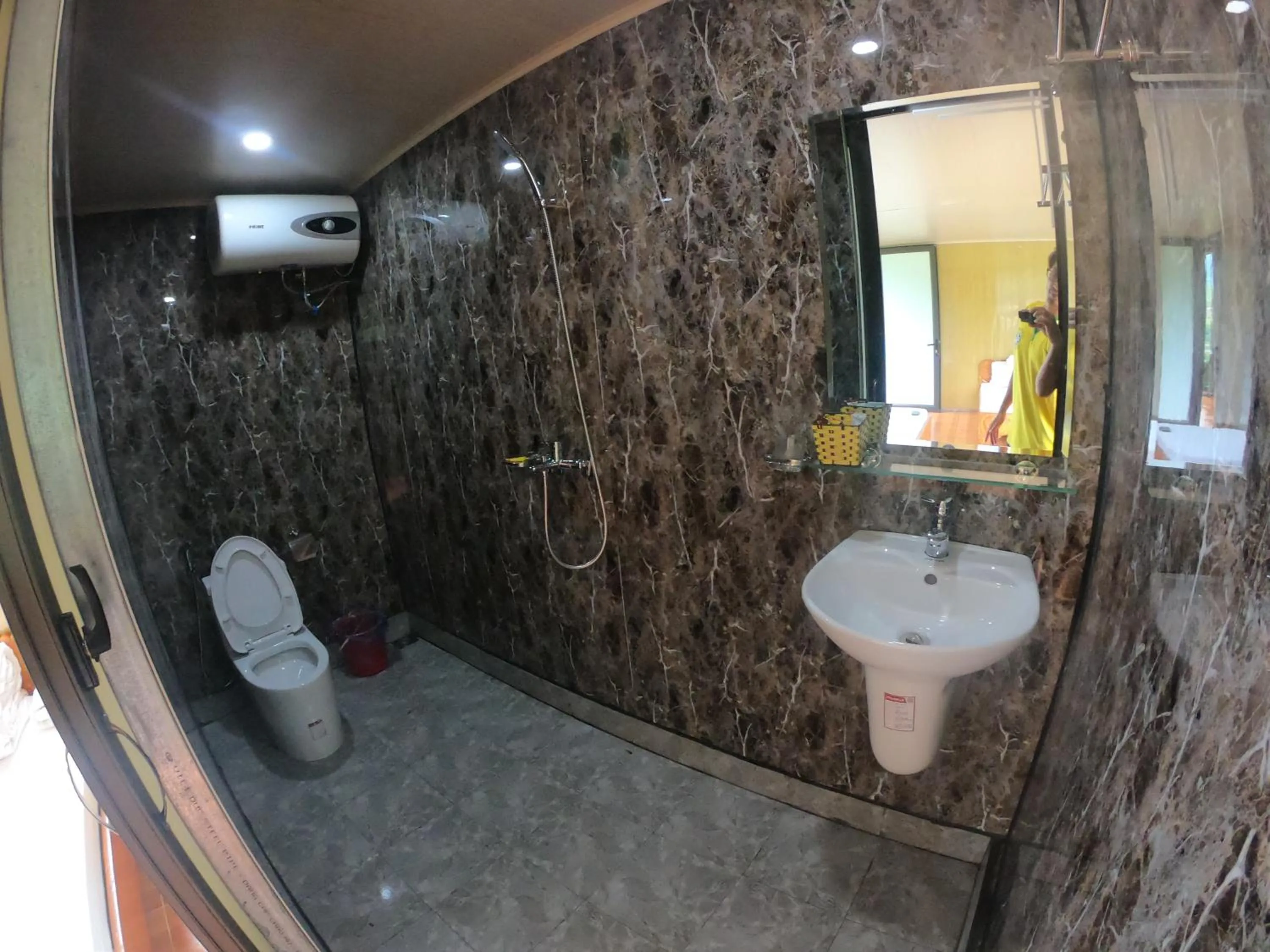 Toilet in Amica House