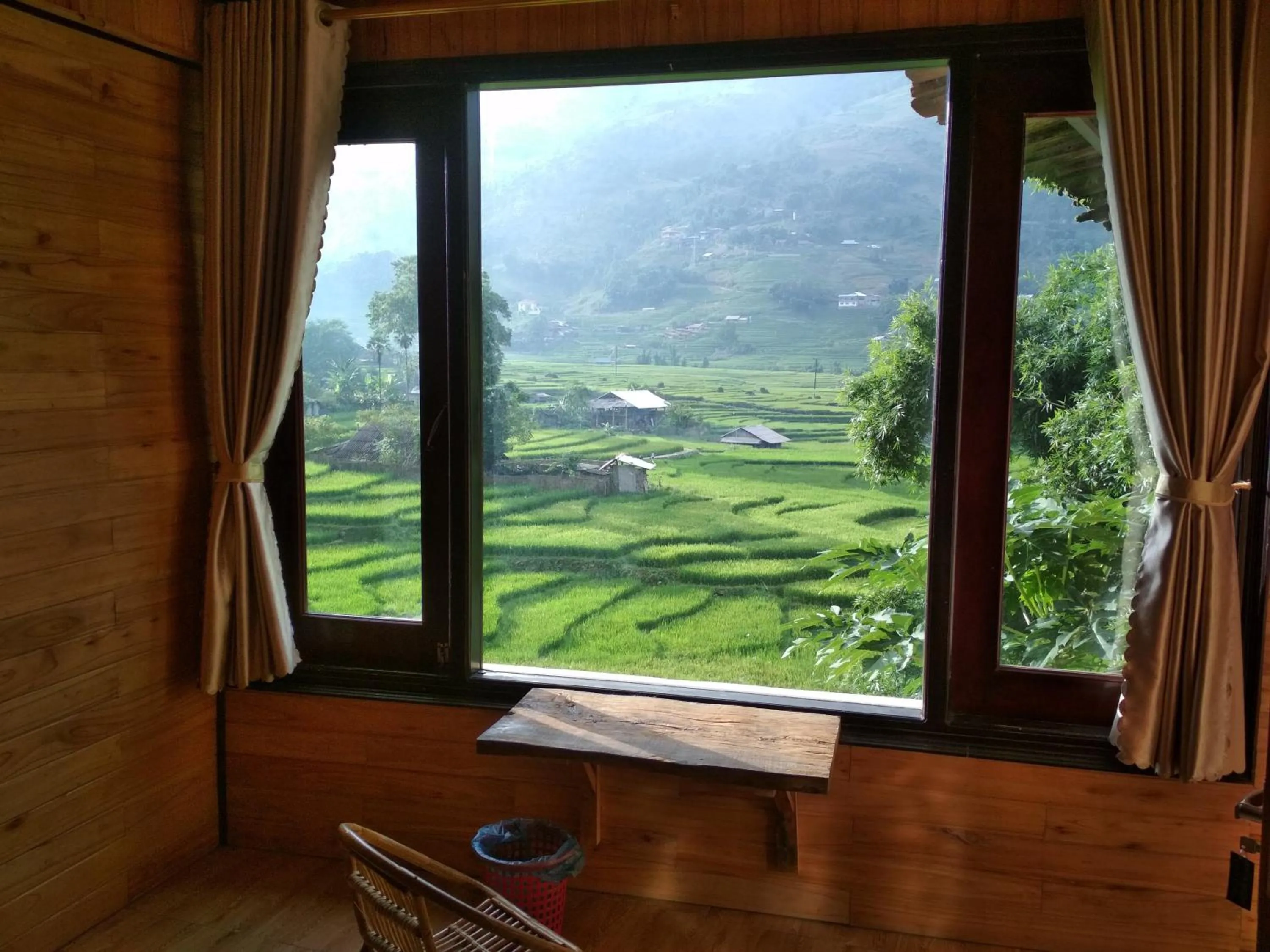 Natural landscape in Amica House