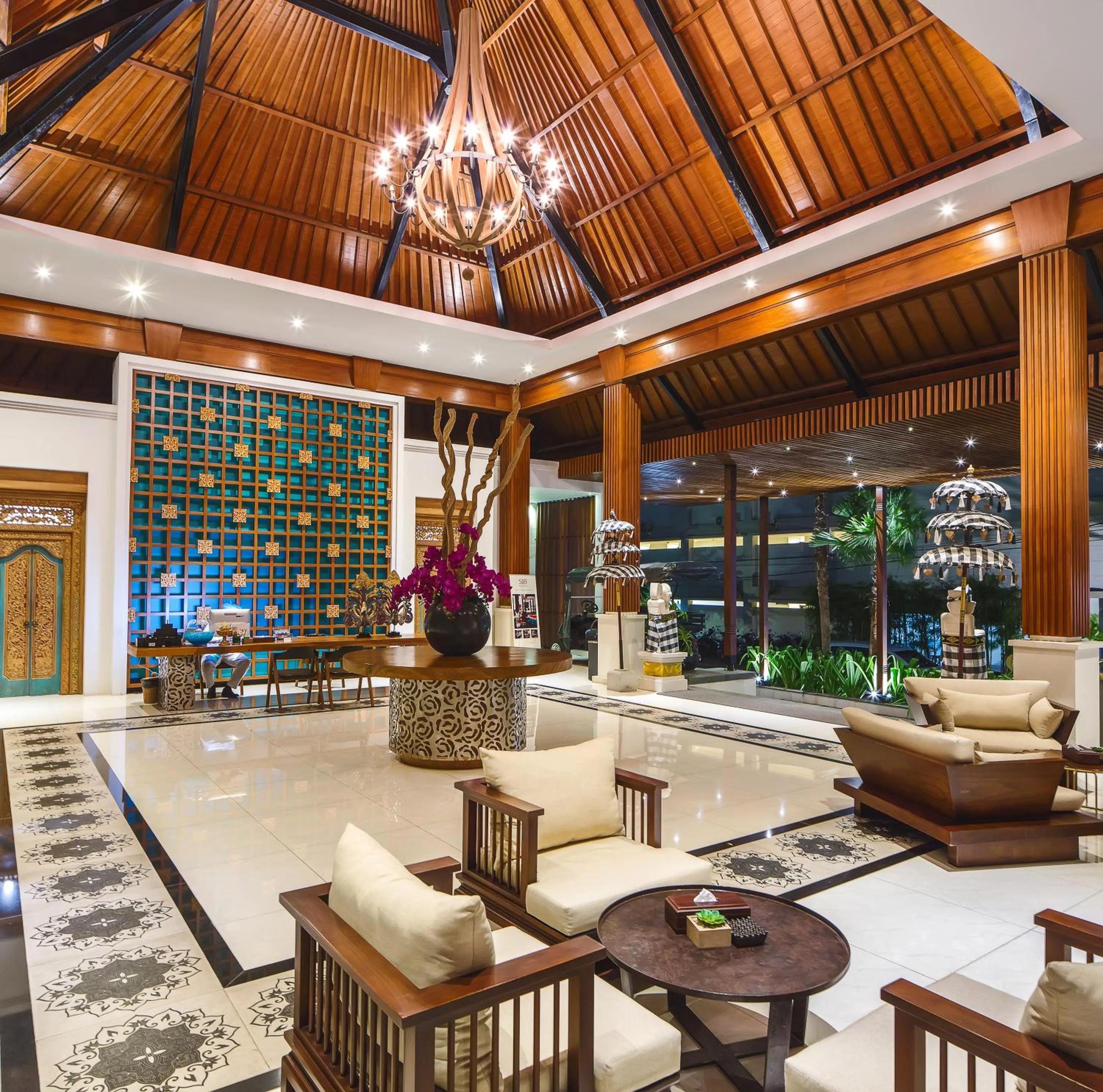 Lobby or reception in S18 Bali Villas