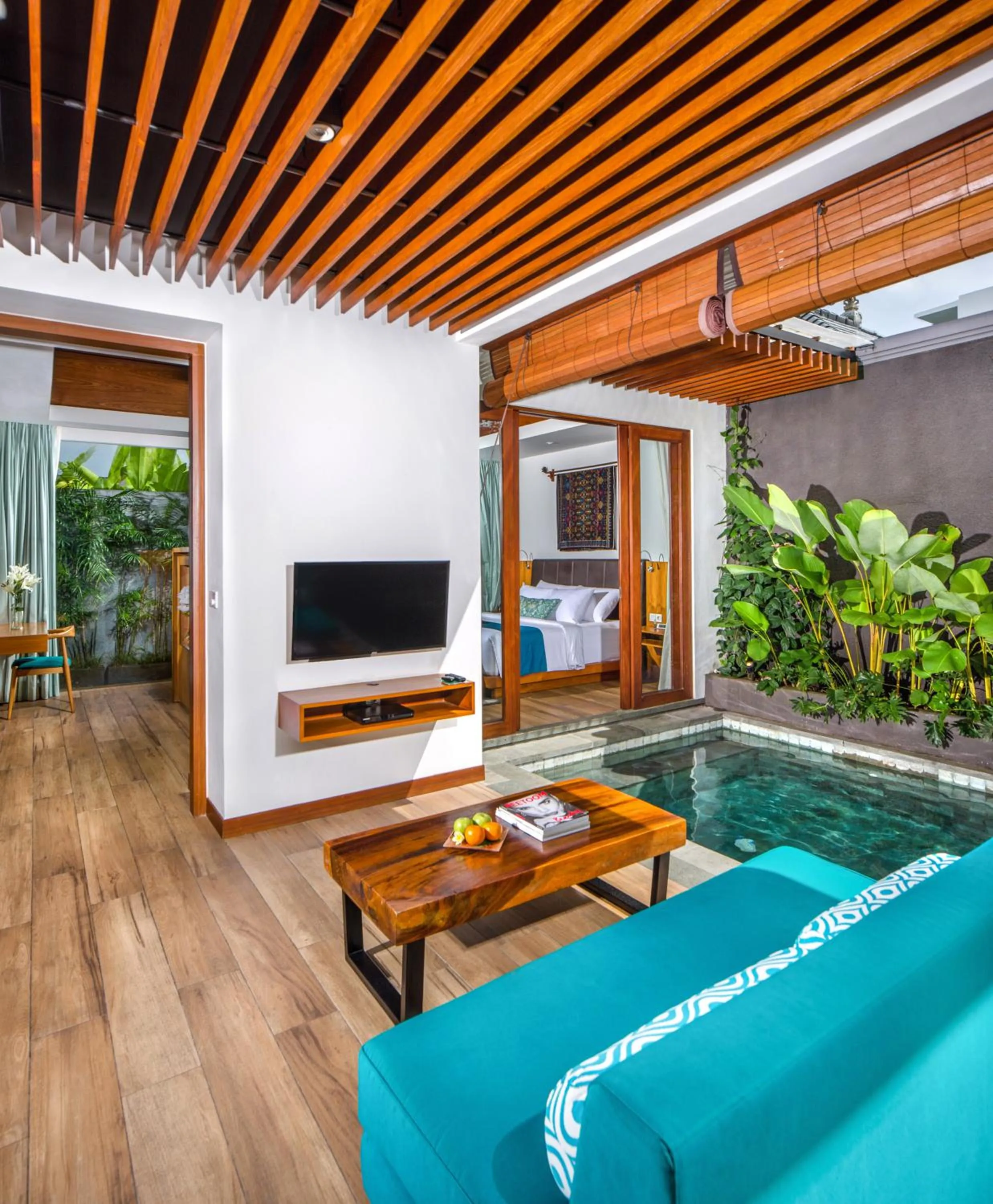 Living room in S18 Bali Villas
