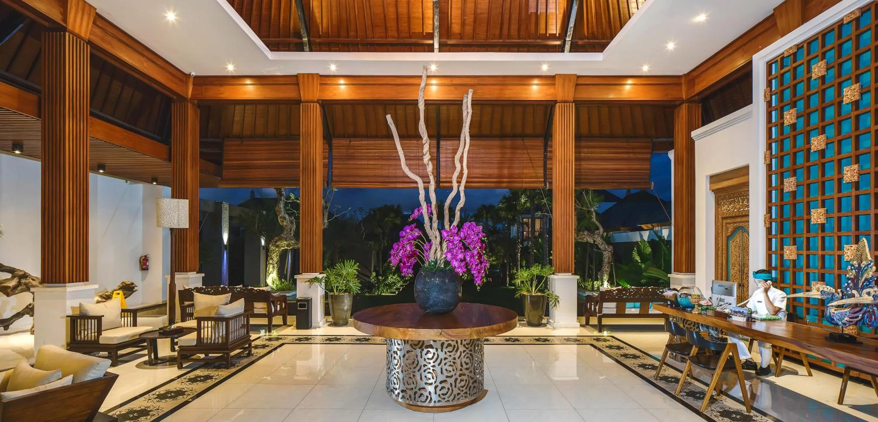 Lobby or reception in S18 Bali Villas