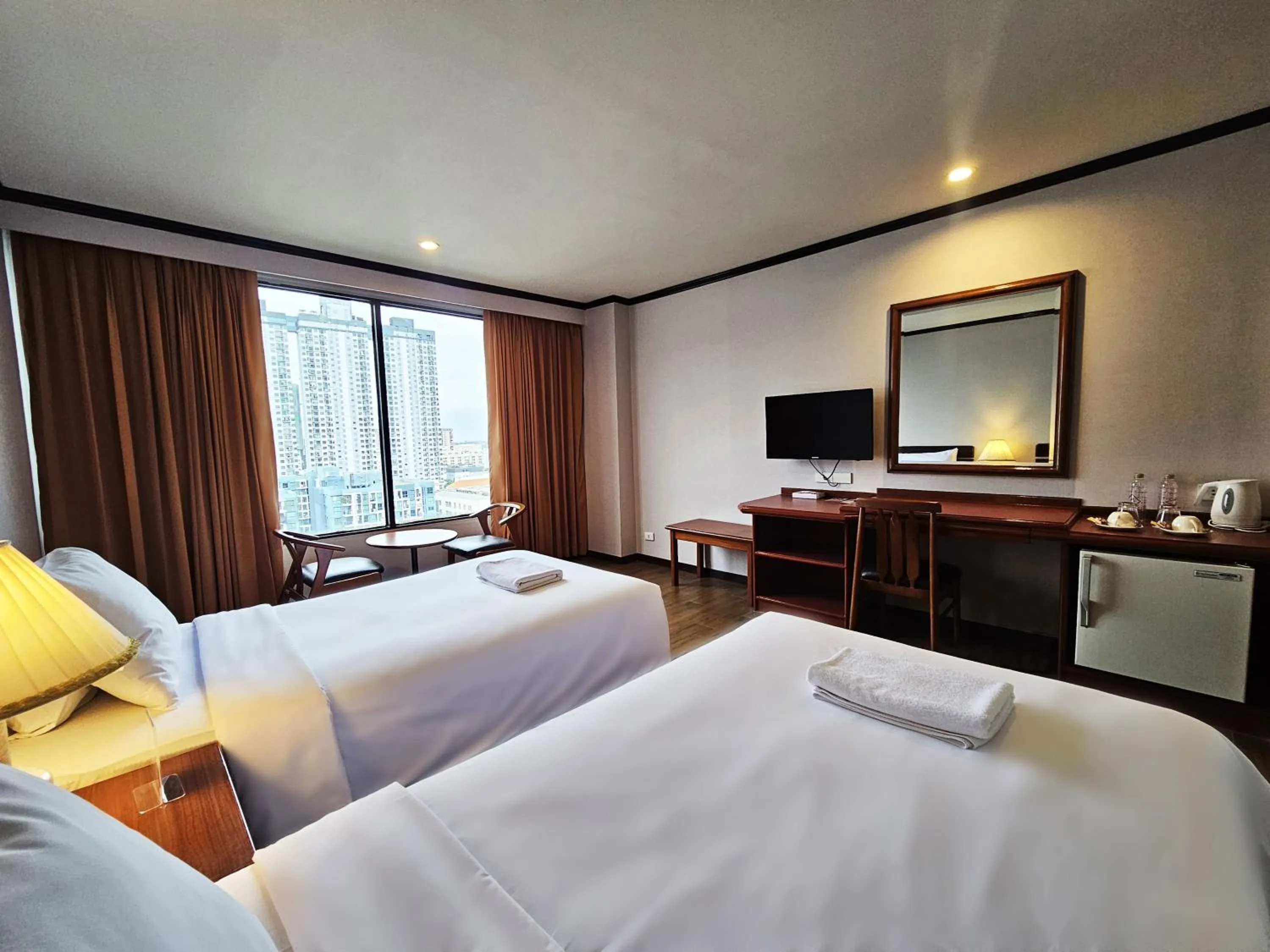 Bed in Alexander Hotel