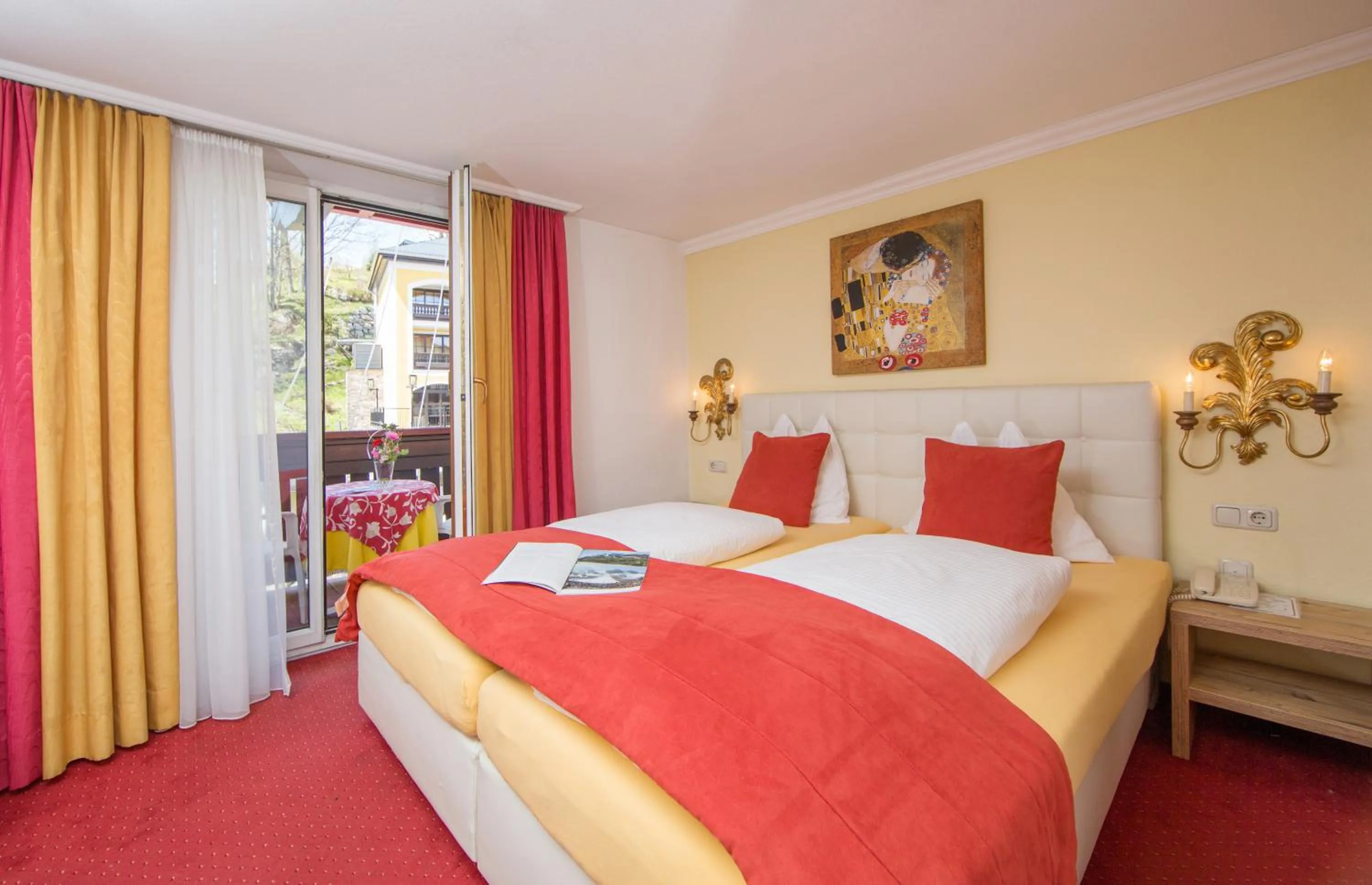 Bed in Berger's Sporthotel