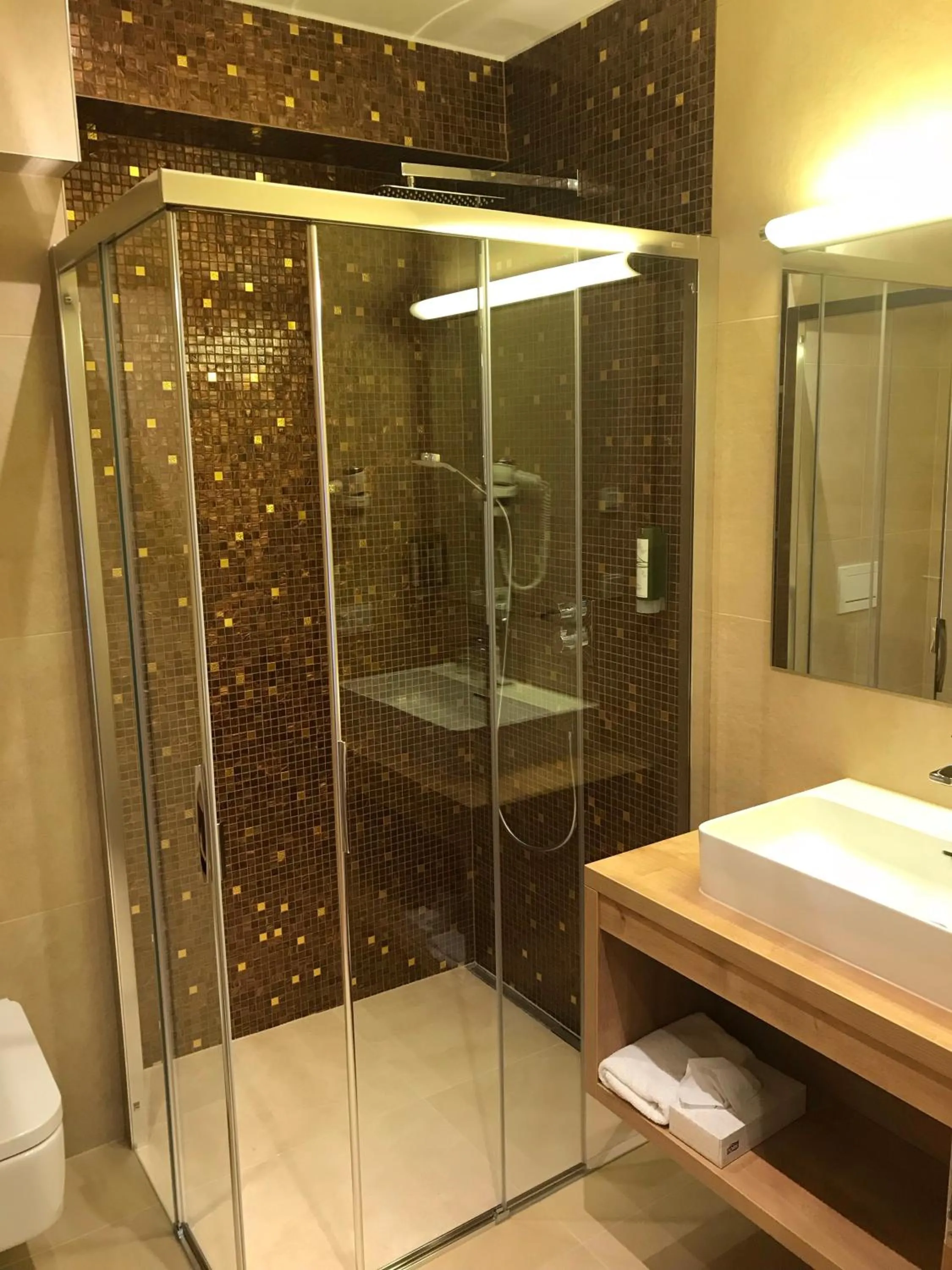 Bathroom in Berger's Sporthotel