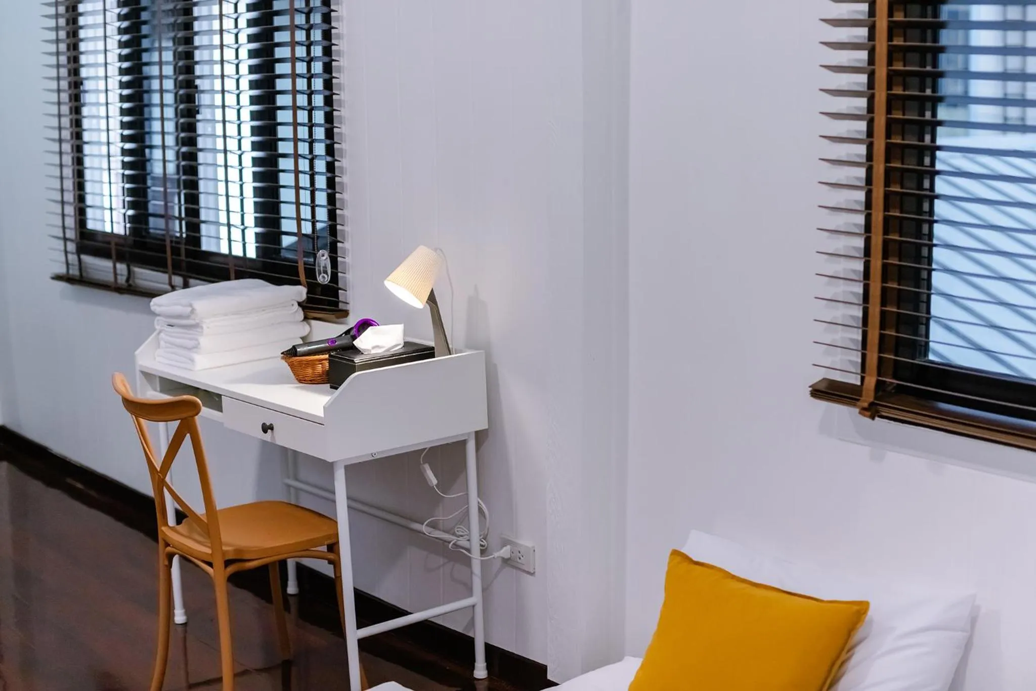 Seating area in Diff Hostel