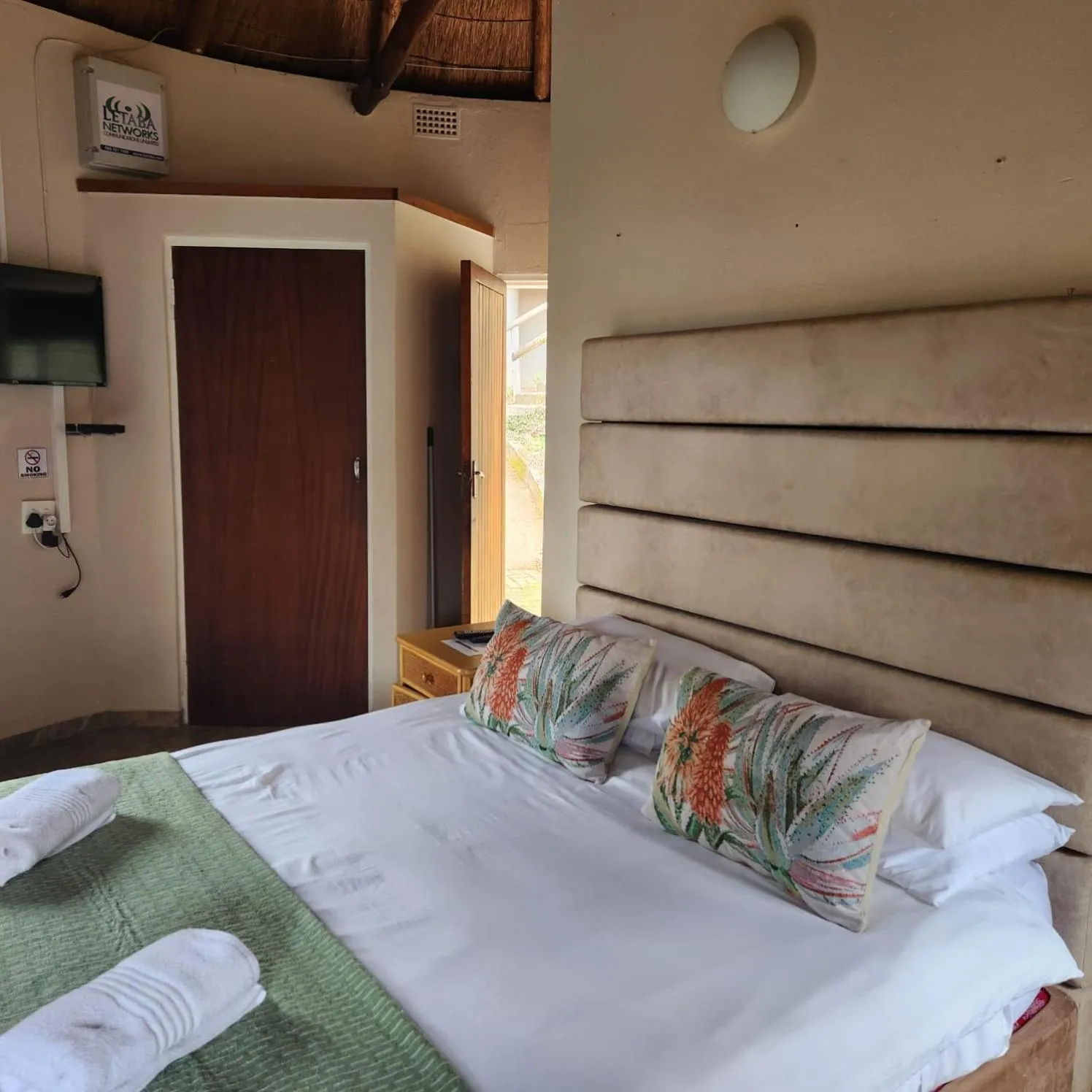 Bed in Magoebaskloof Mountain Lodge