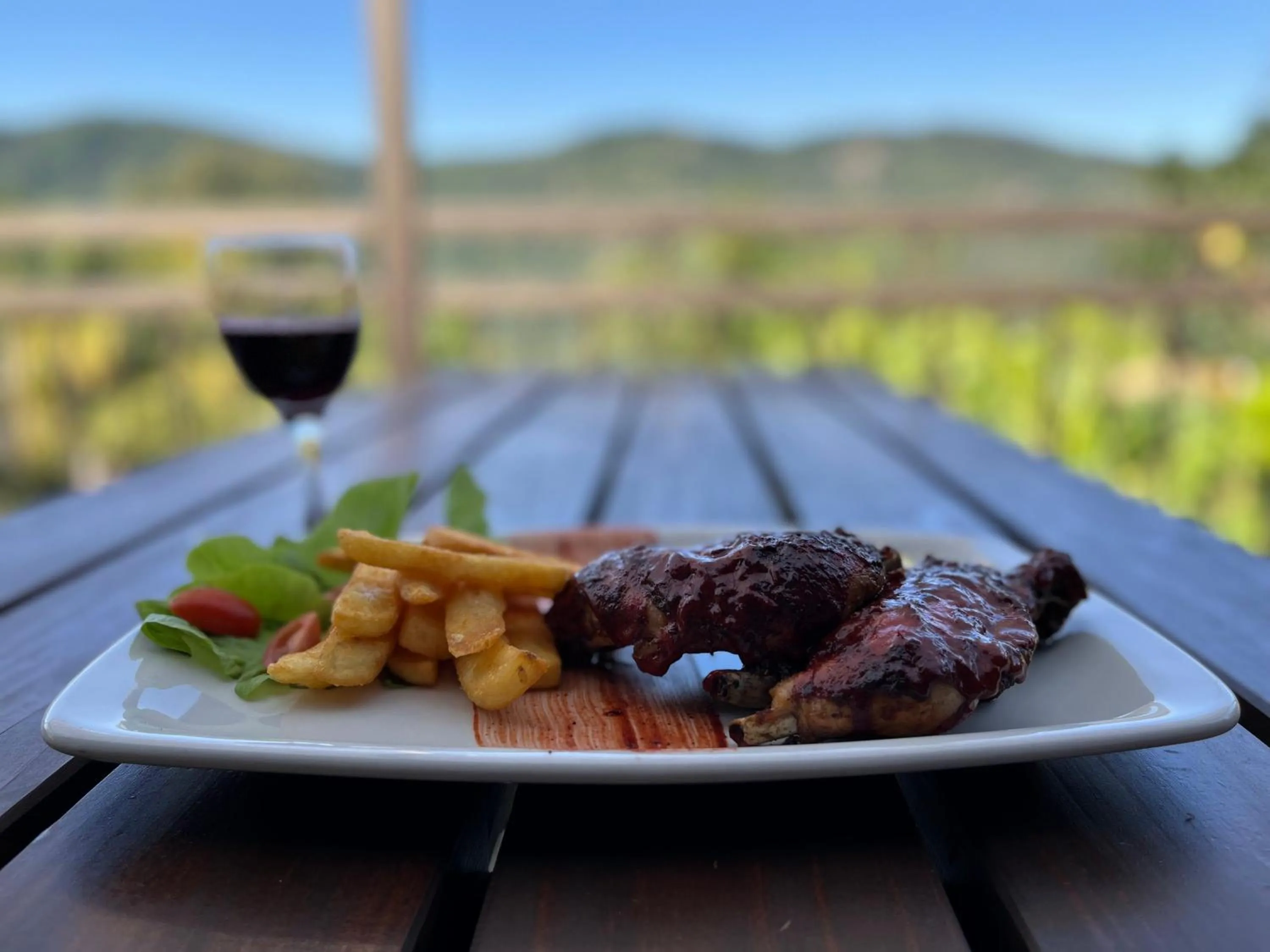 Food close-up in Magoebaskloof Mountain Lodge