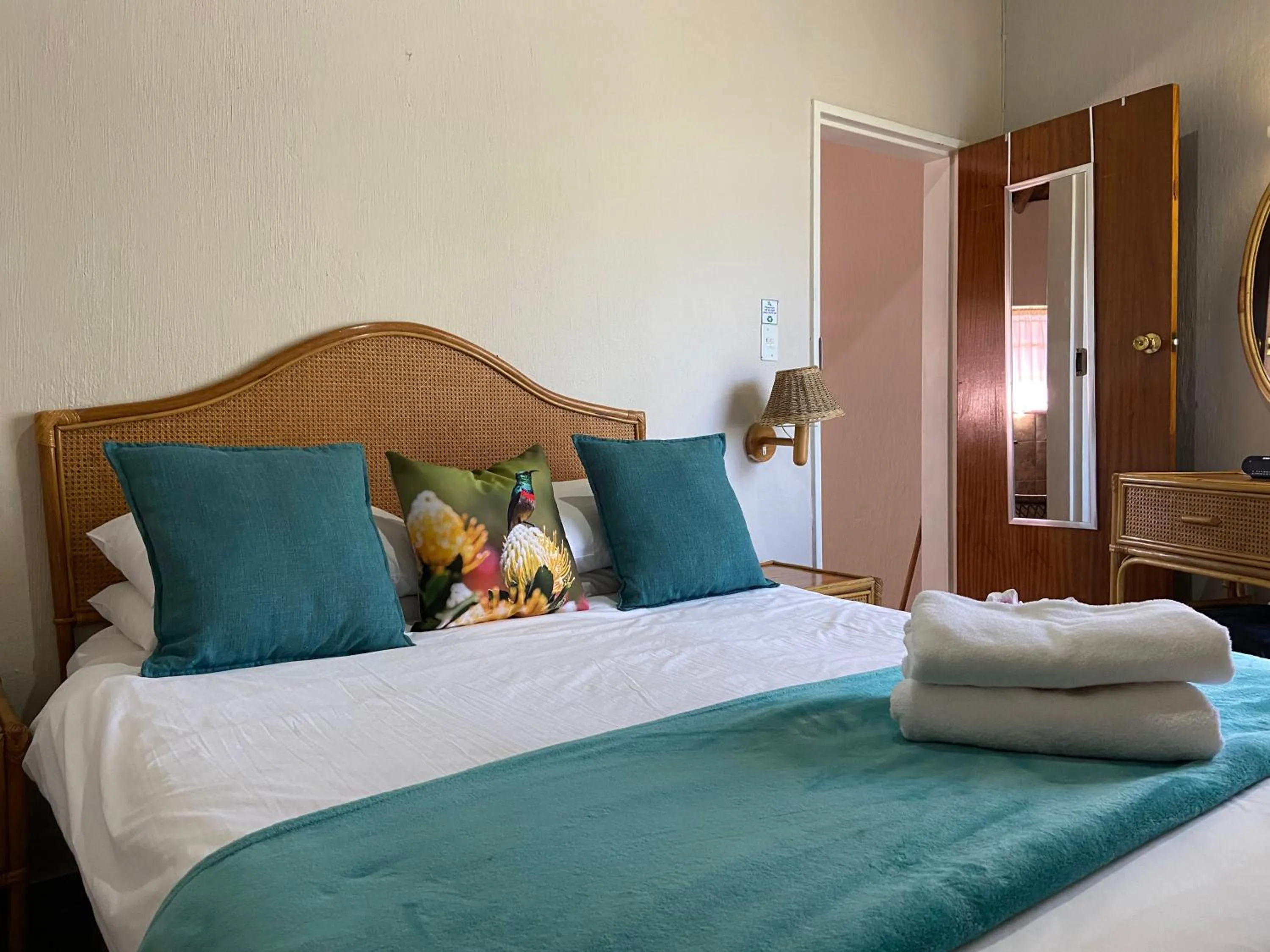 Bed in Magoebaskloof Mountain Lodge