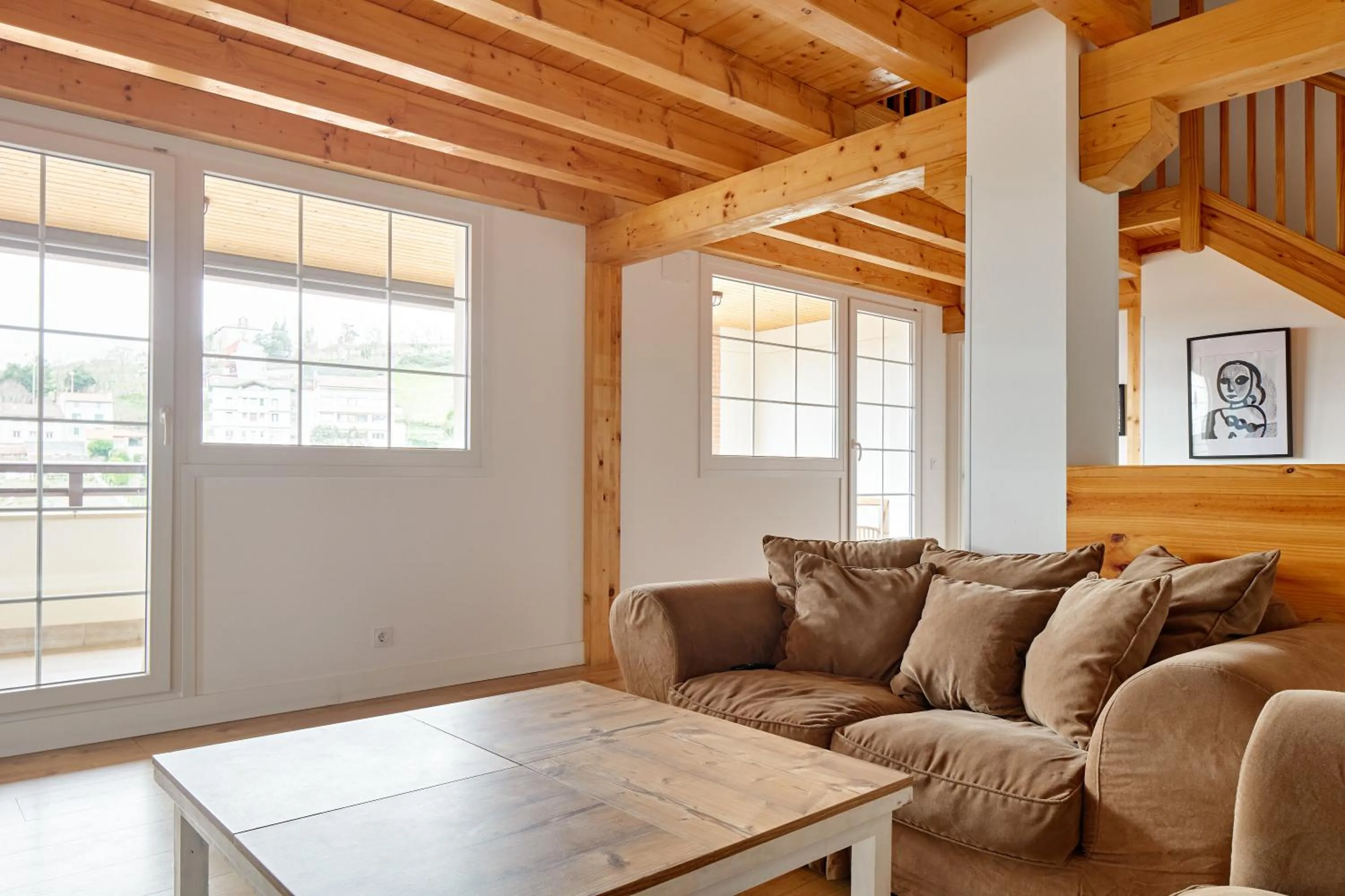Living room in Hotel Flysch