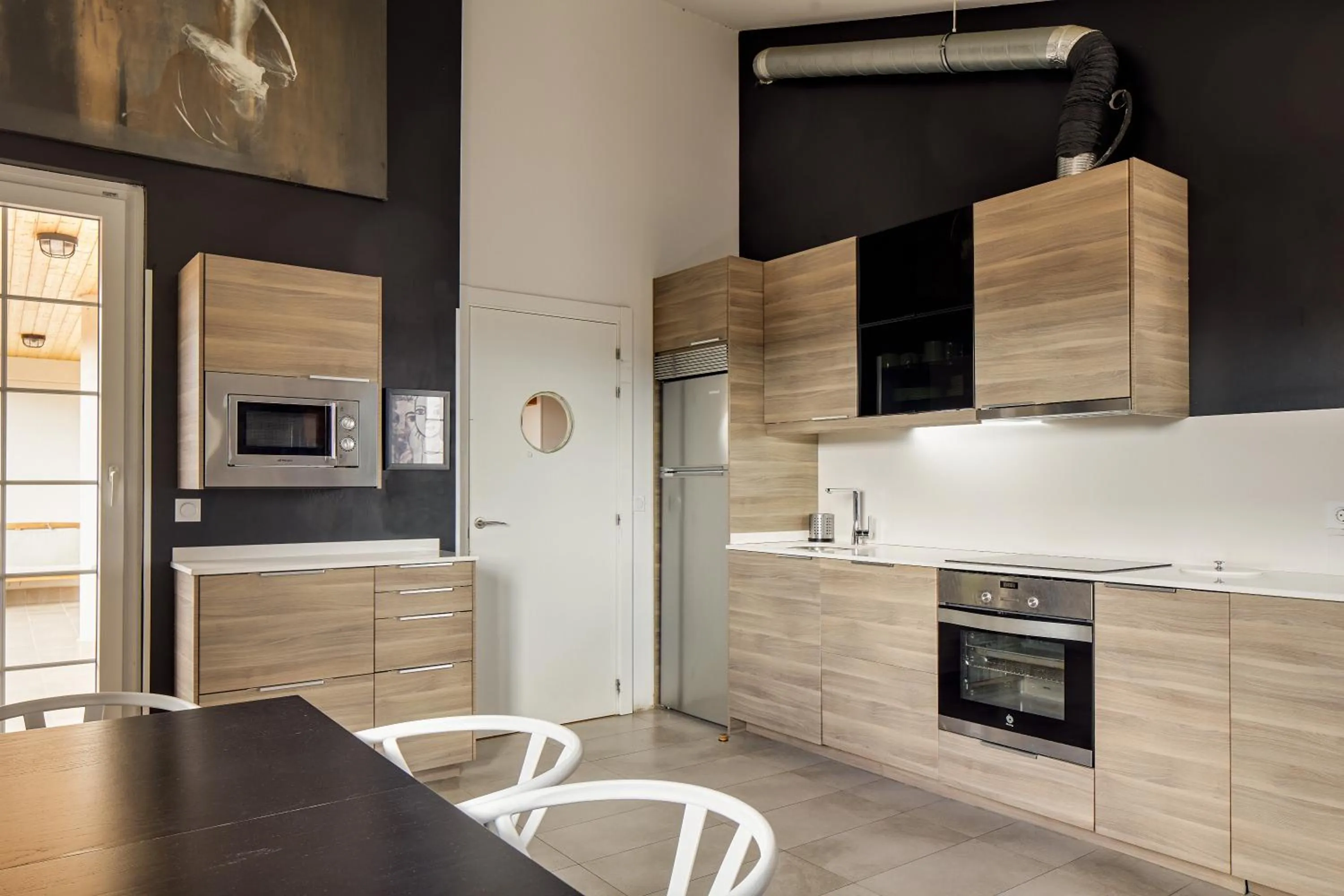 kitchen in Hotel Flysch