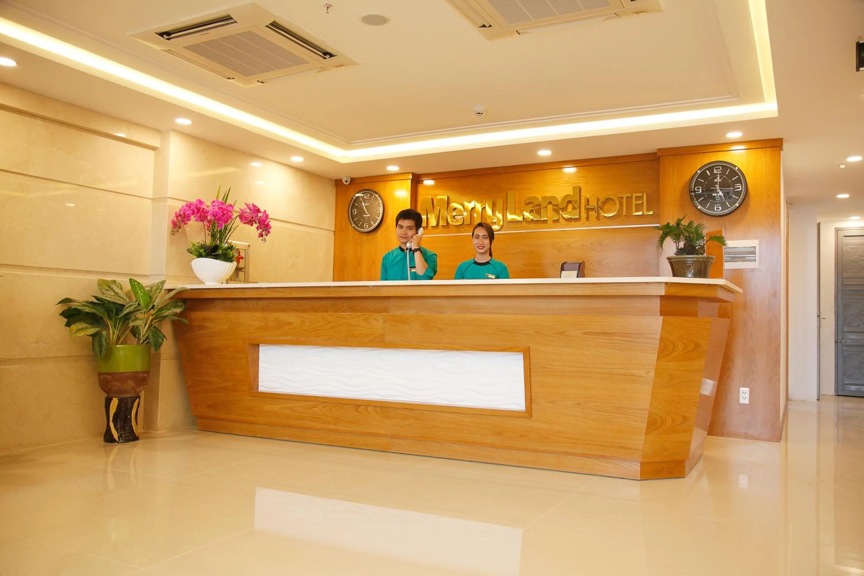 Lobby or reception in Merry Land Hotel Da Nang