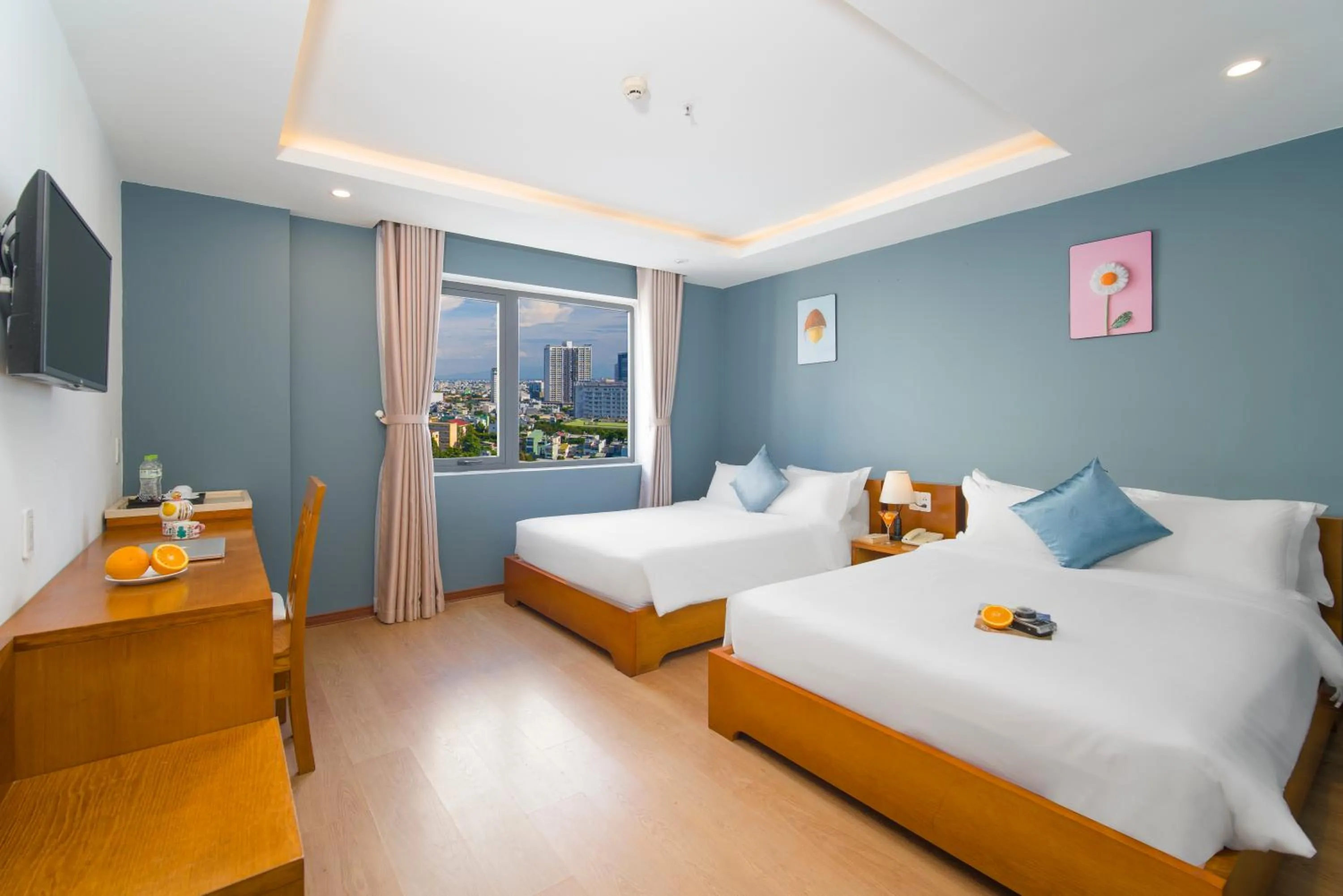 Photo of the whole room, Bed in Merry Land Hotel Da Nang