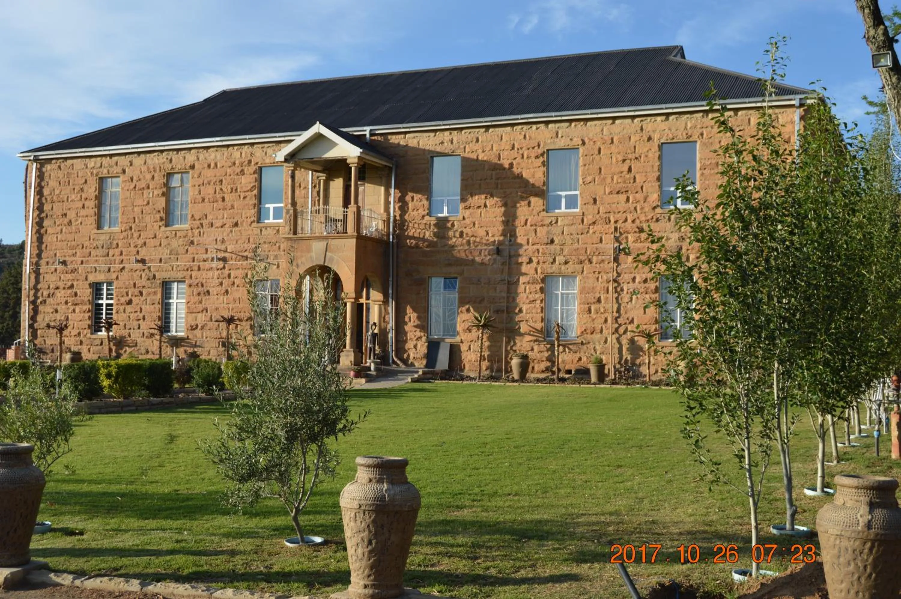 Garden in Ladybrand Heritage House