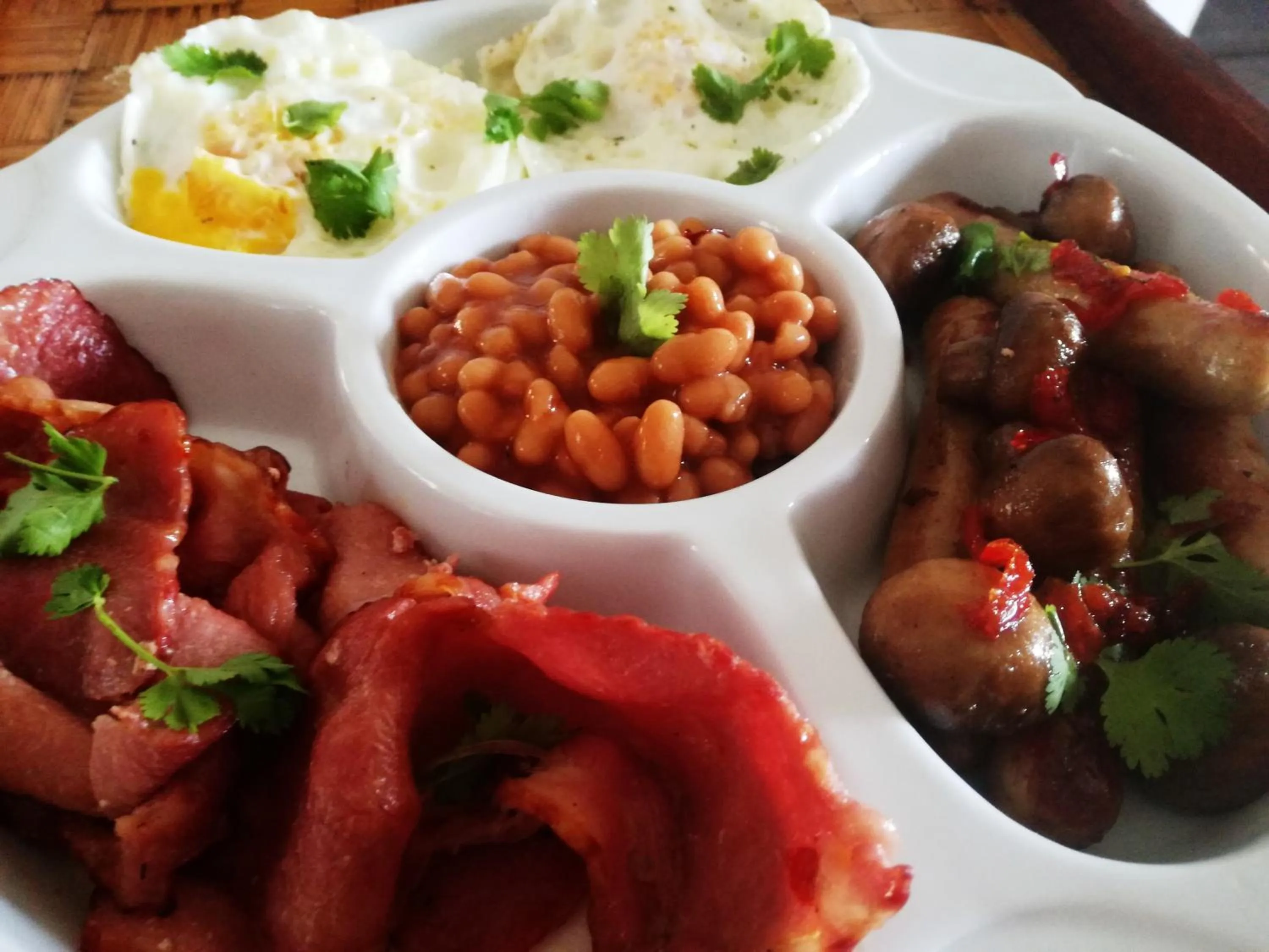 Food close-up in Ladybrand Heritage House