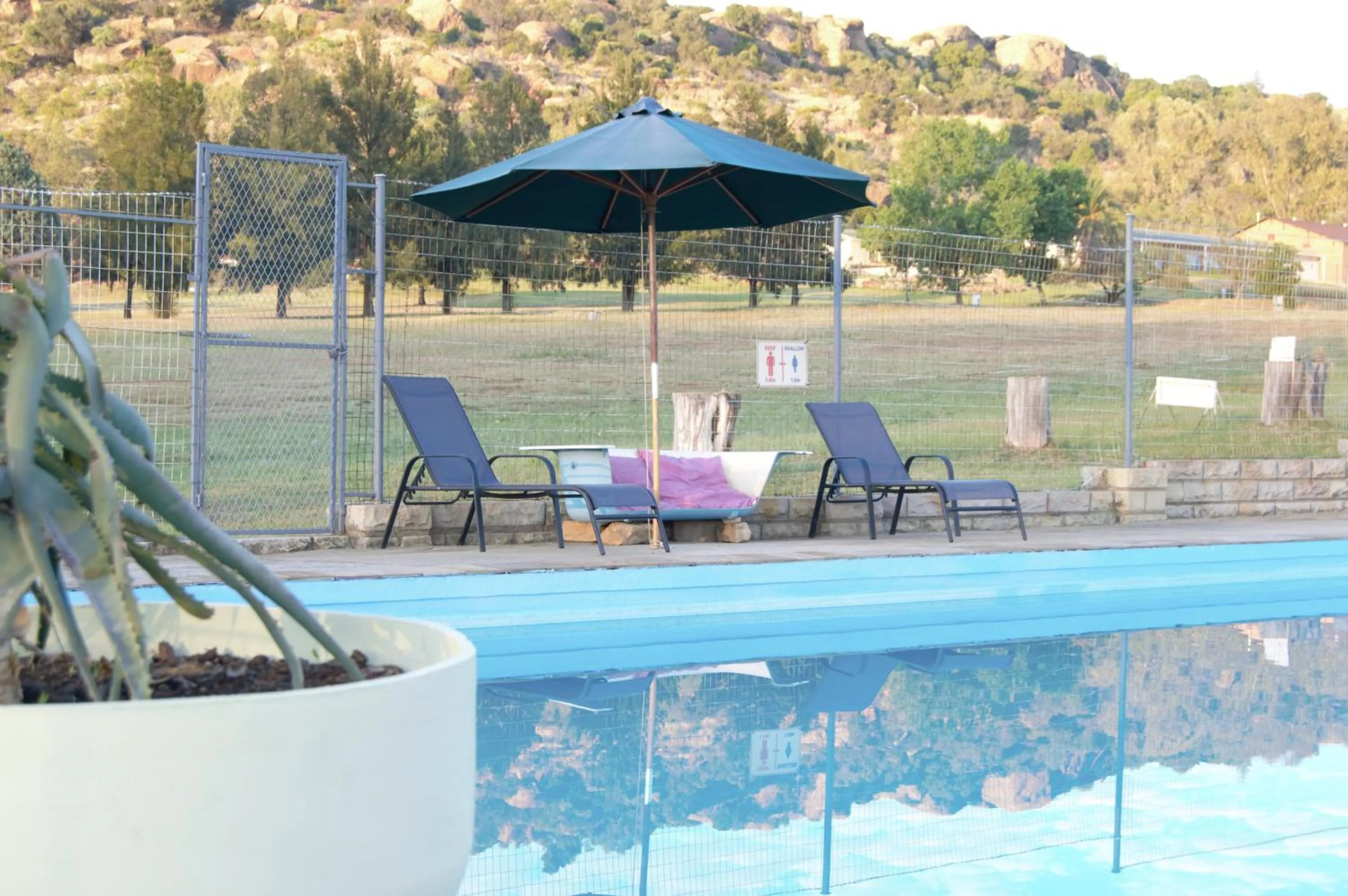 BBQ facilities in Ladybrand Heritage House