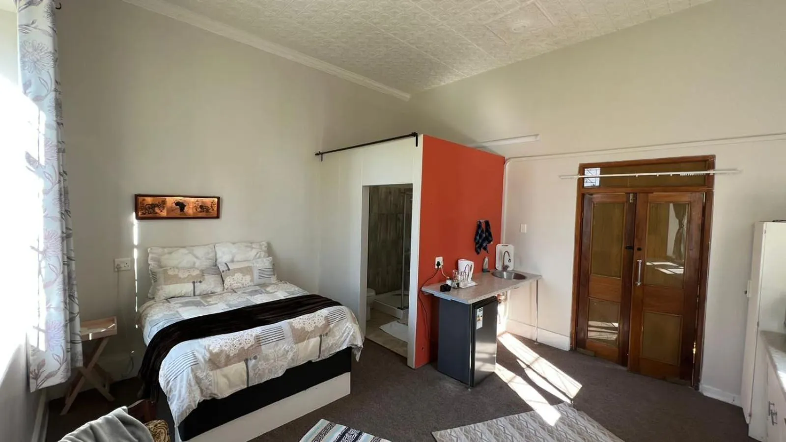 Bed in Ladybrand Heritage House